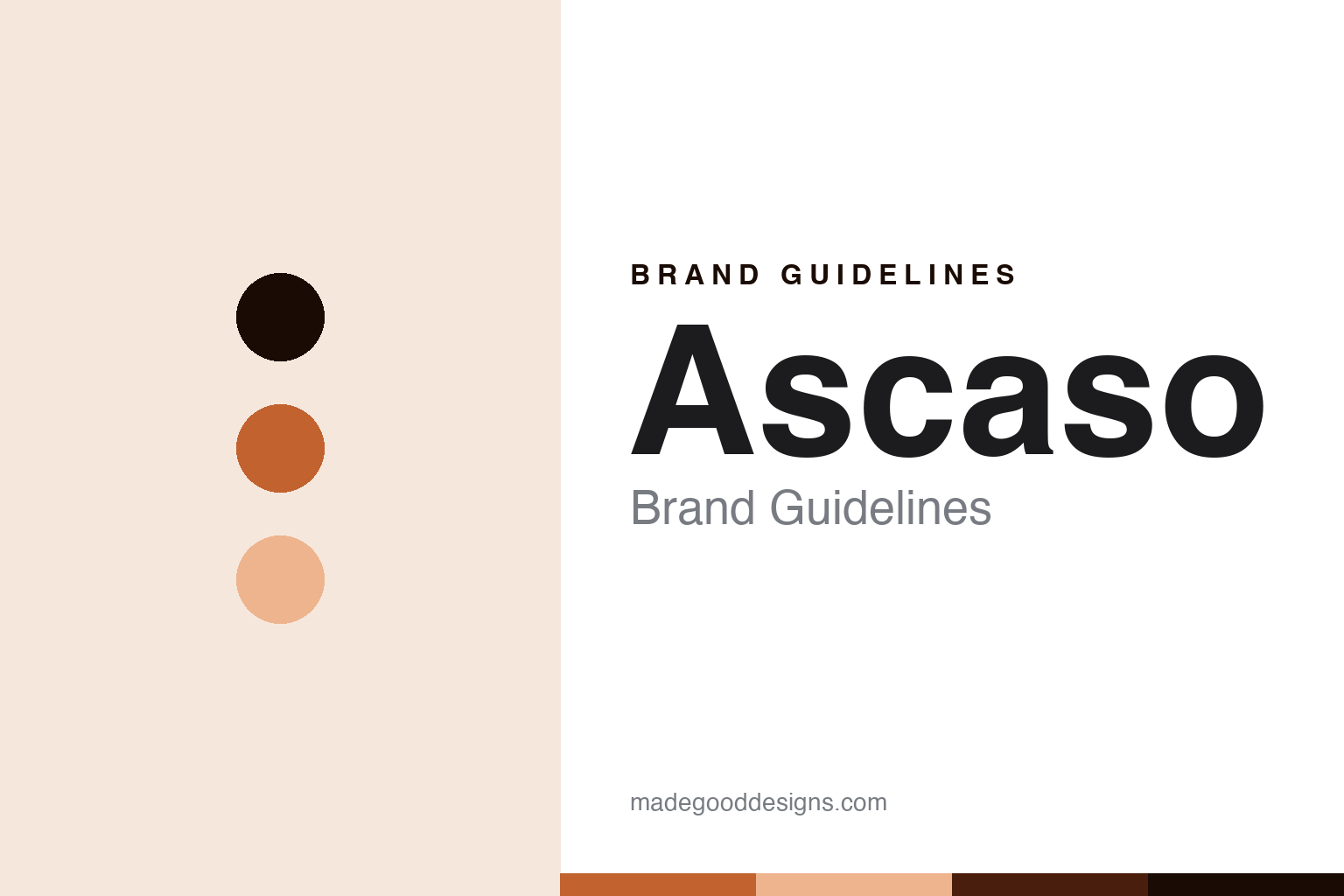 Ascaso Brand Guidelines: Handcrafted in Barcelona