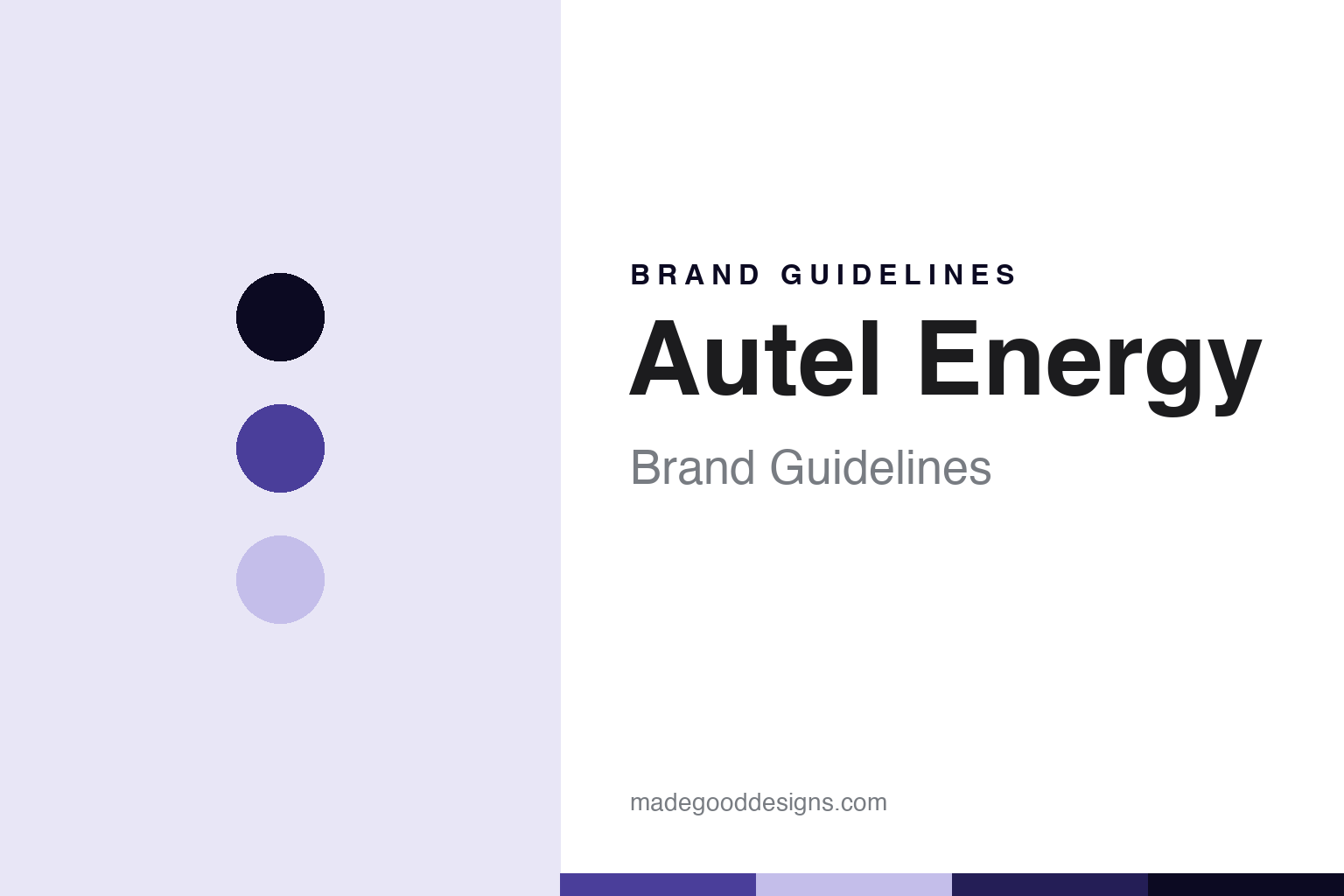 Autel Energy Brand Guidelines: The Diagnostics-Bred Charger