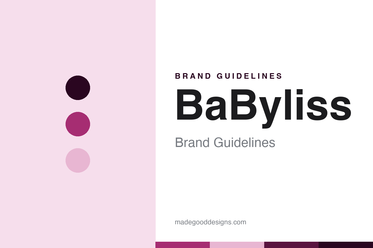BaByliss Brand Guidelines: The French Straightener Pioneer, Owned by Conair