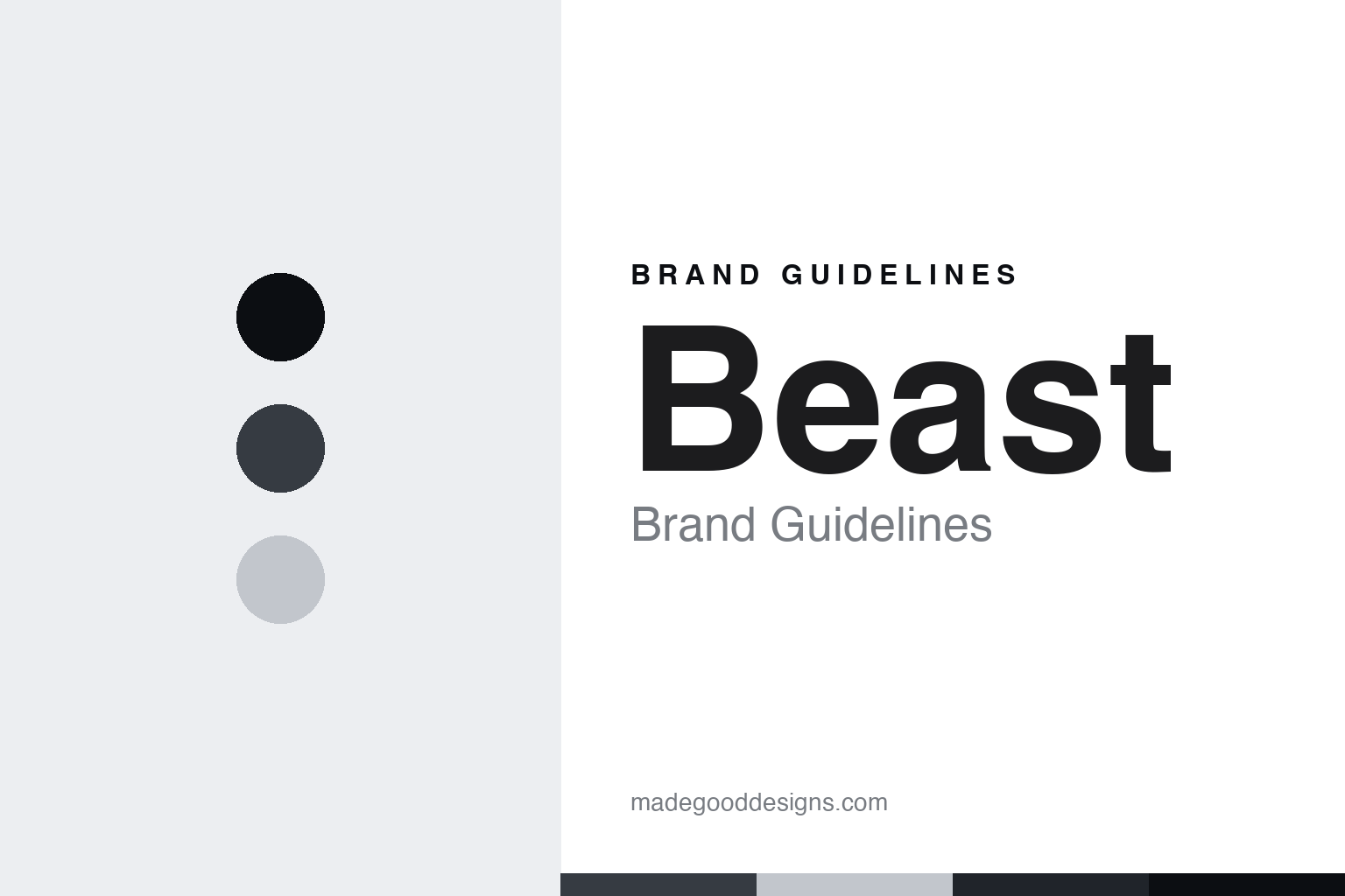 Beast Brand Guidelines: The Design-Led Second Act