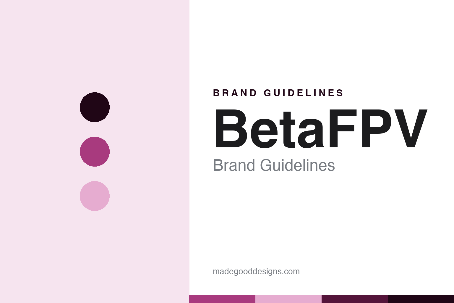 BetaFPV brand guidelines — abstract colour discs and material texture (original homage; not a BetaFPV product or logo)