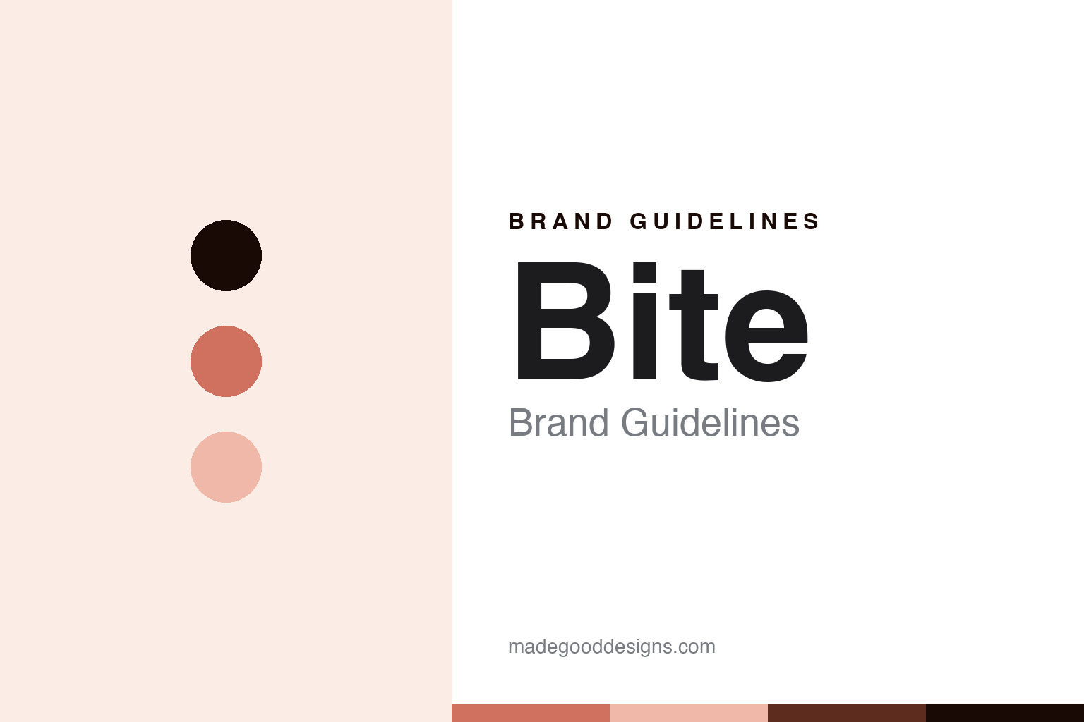 Bite Brand Guidelines: The Plastic-Free Toothpaste That Comes in Bits