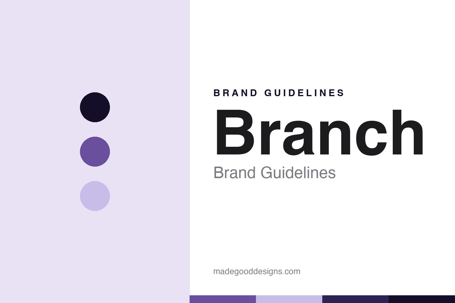 Branch Brand Guidelines: The Venture-Backed DTC Upstart