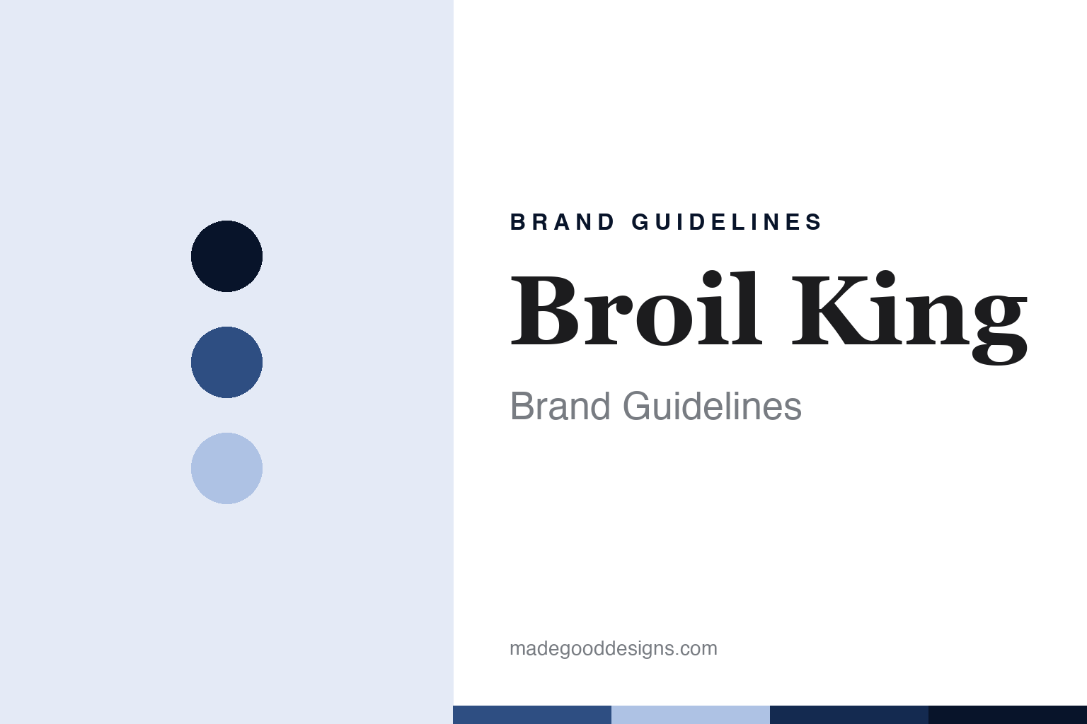 Broil King brand guidelines — abstract colour discs and material texture (original homage; not a Broil King product or logo)