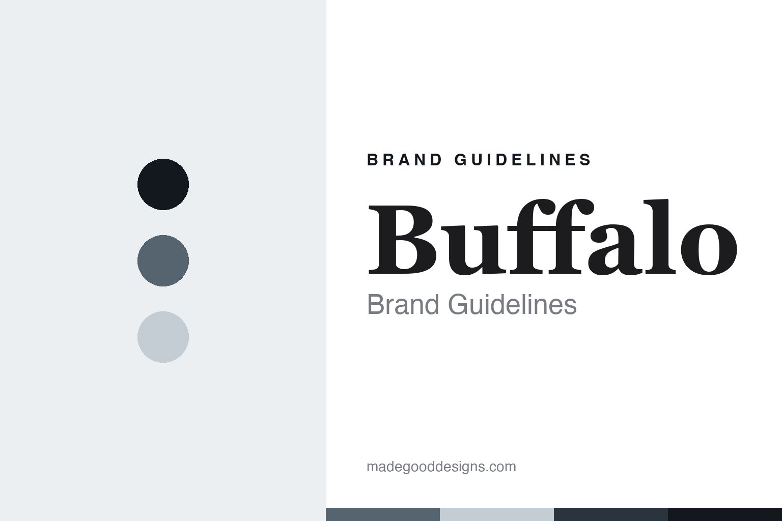 Buffalo Brand Guidelines: The Taiwanese Stainless Specialist