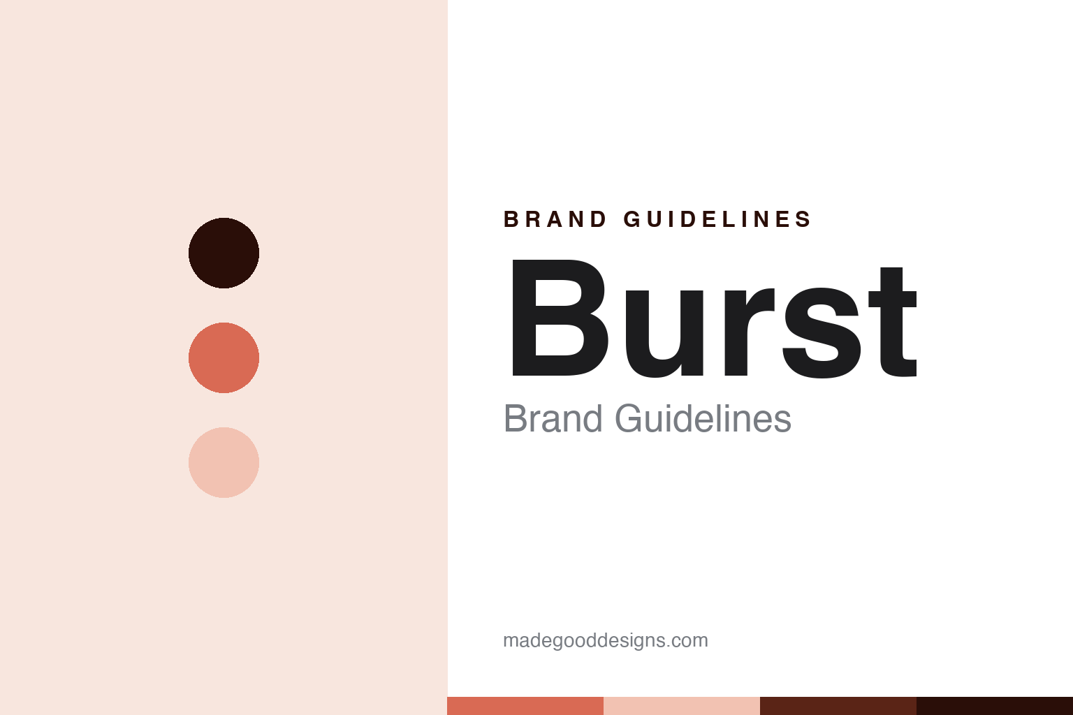 Burst Brand Guidelines: The Hygienist’s DTC Brush
