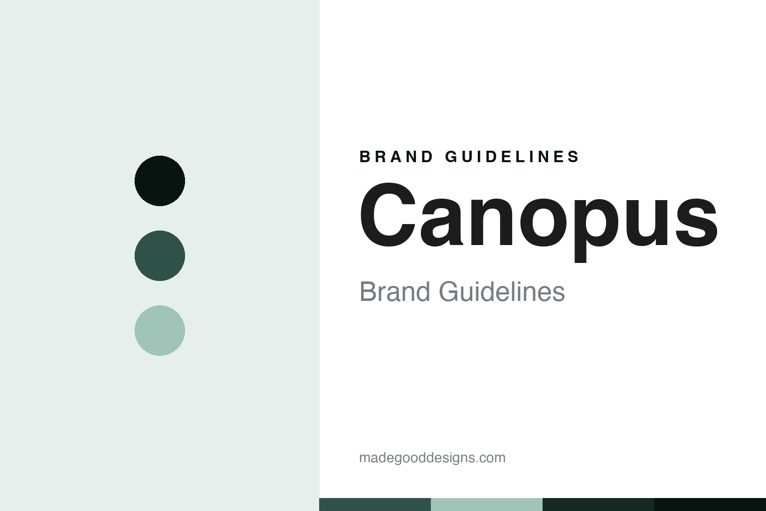 Canopus Brand Guidelines: The Tokyo Drum Maker