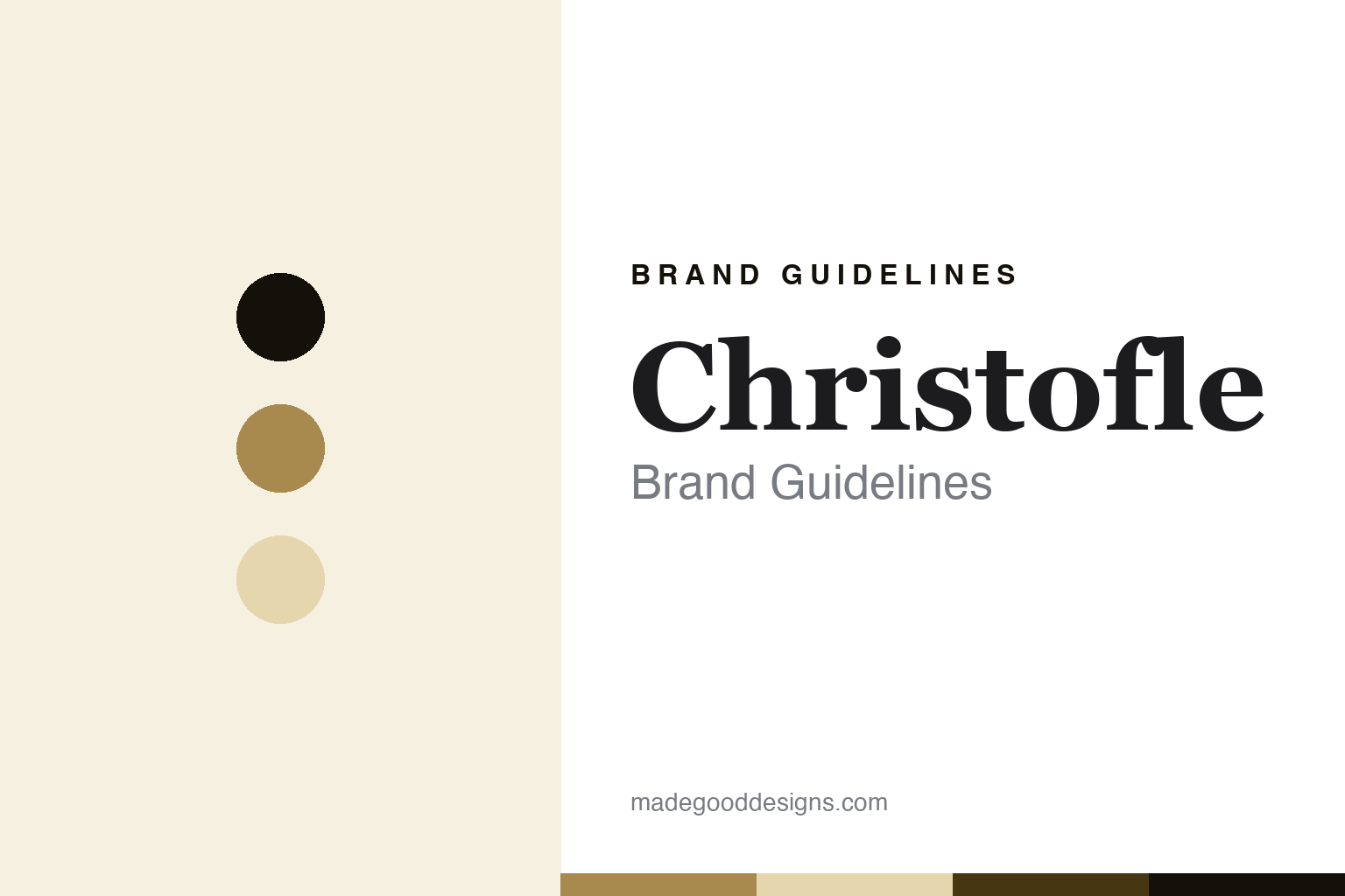 Christofle silversmith flatware brand guidelines abstract homage cover