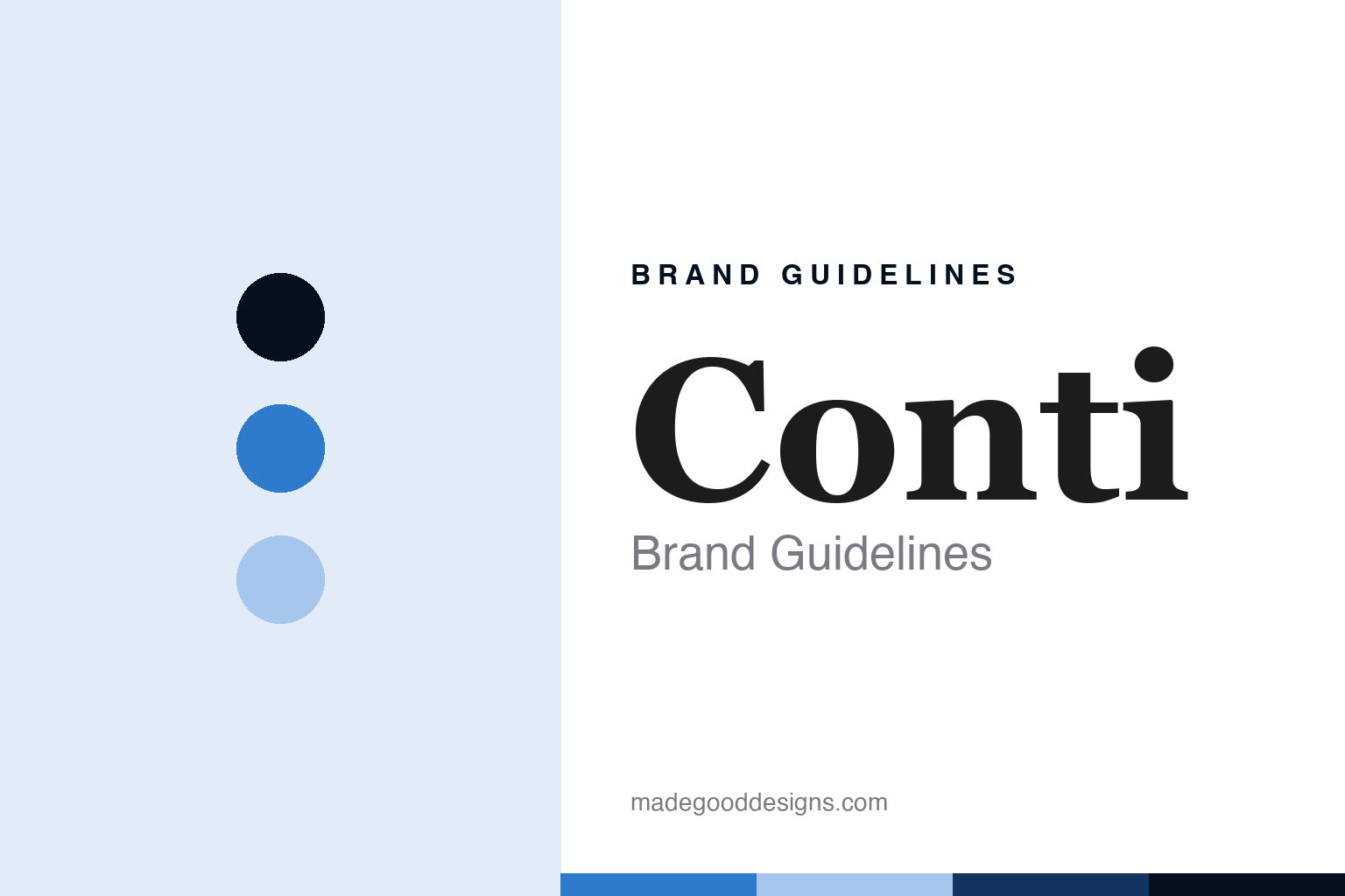 Conti Brand Guidelines: The French Name That Builds in Monaco