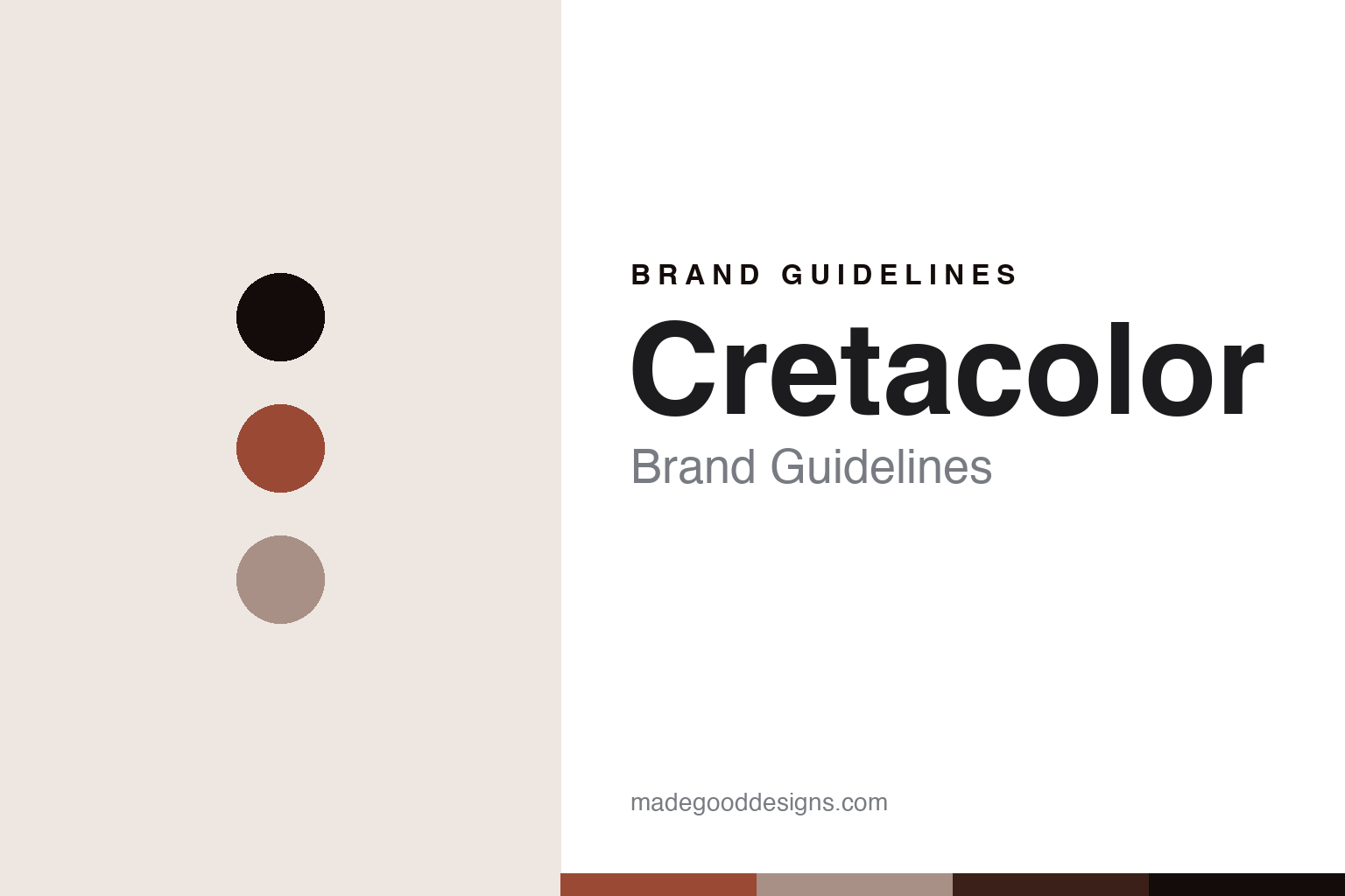 Cretacolor — abstract sanguine colour-disc and wood/lead-texture homage (not a logo, label or pencil barrel)