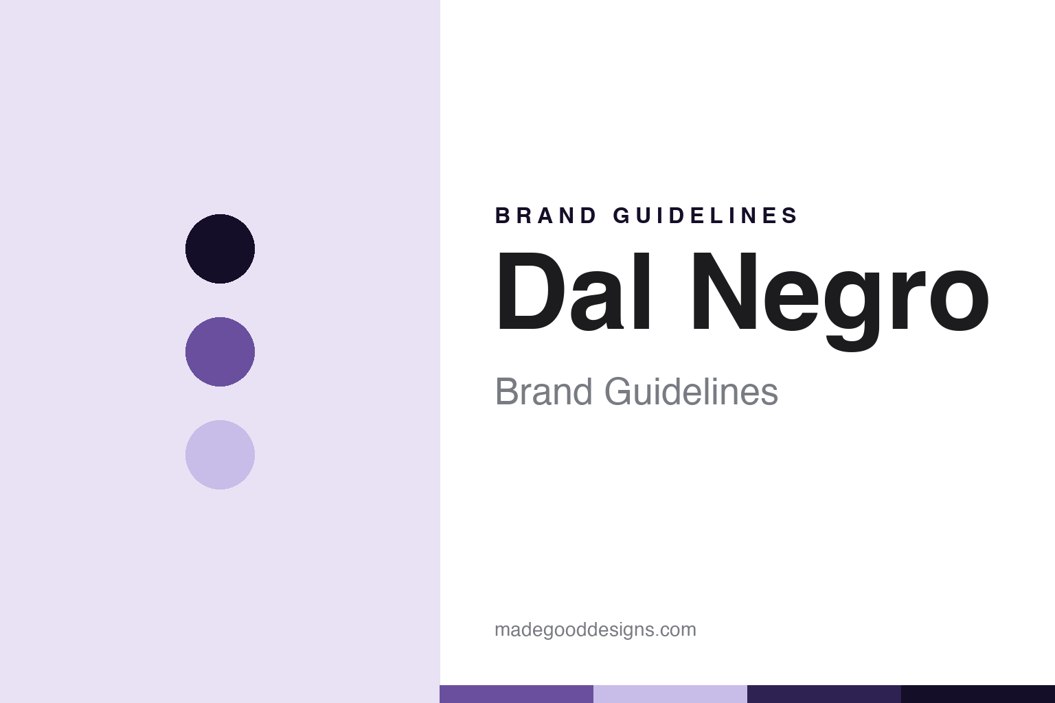 Dal Negro Brand Guidelines: The Independent Italian That Consolidates Too