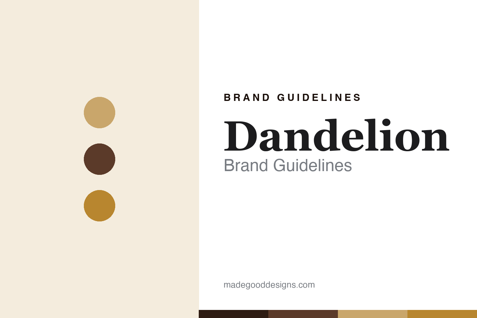 Abstract homage to Dandelion Chocolate: minimalist cream-and-cocoa discs and swatches (not a Dandelion logo)
