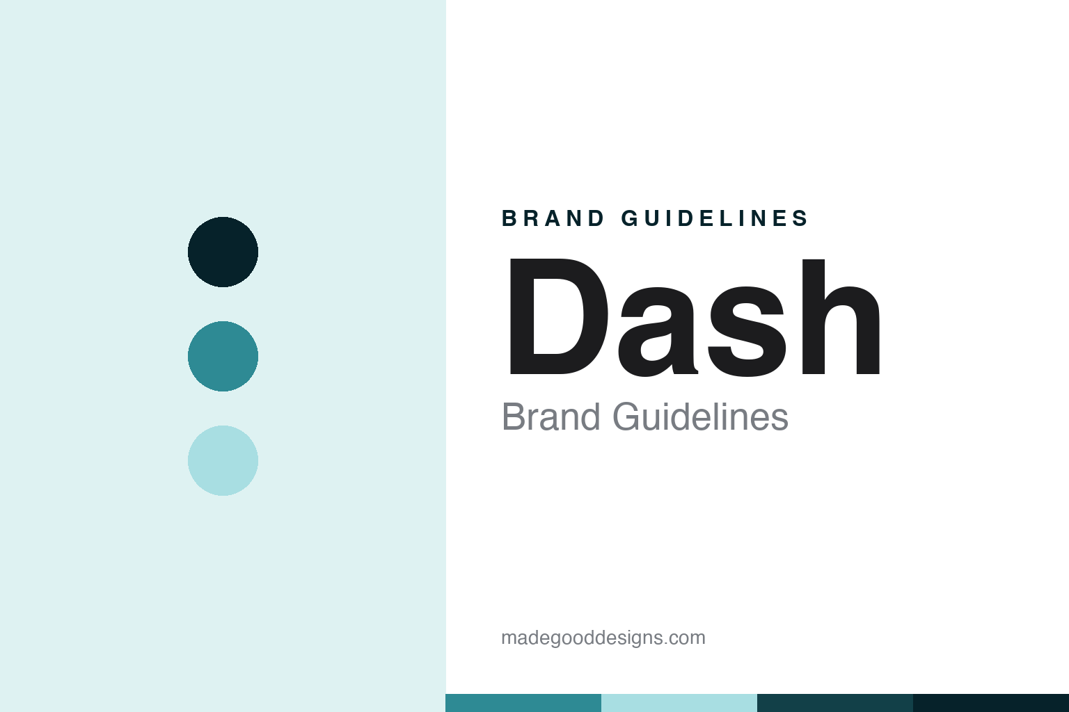 Dash Brand Guidelines: The Playful Colour Brand