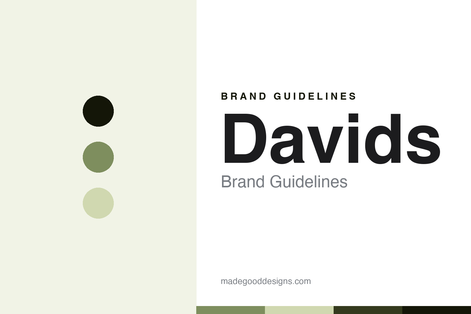 Davids Brand Guidelines: The Natural Toothpaste in a Recyclable Metal Tube