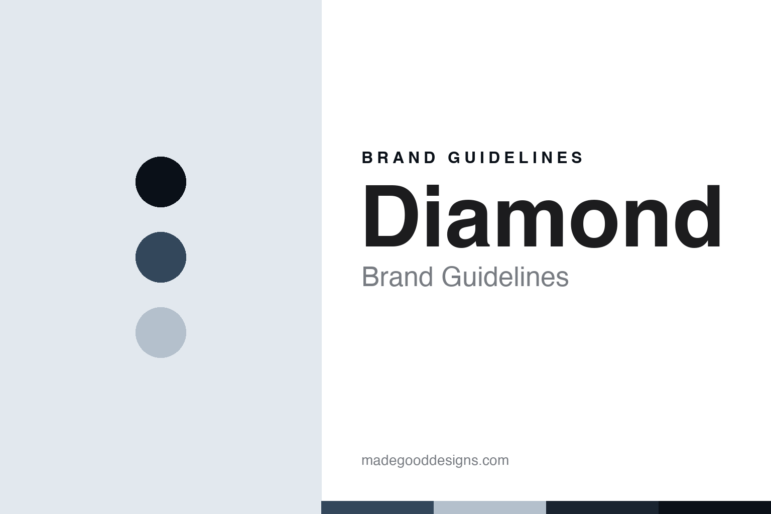 Diamond brand guidelines — abstract colour discs and material texture (original homage; not a Diamond product or logo)