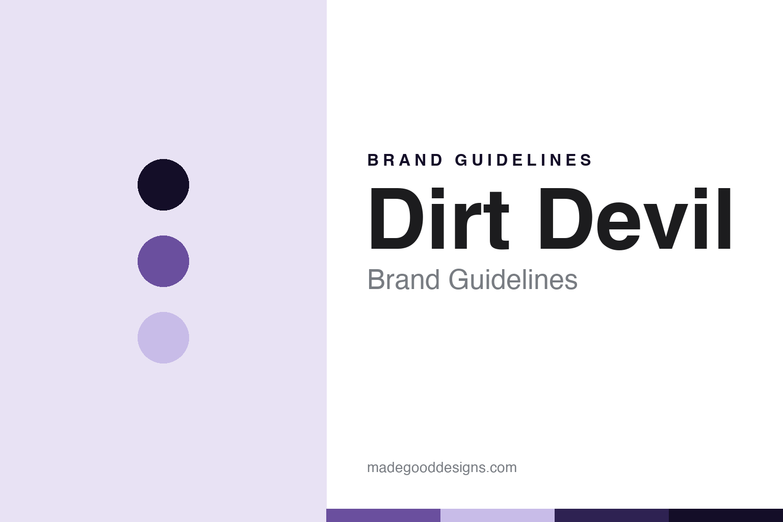 Dirt Devil Brand Guidelines: The Mass-Market Name Under Oreck’s Parent