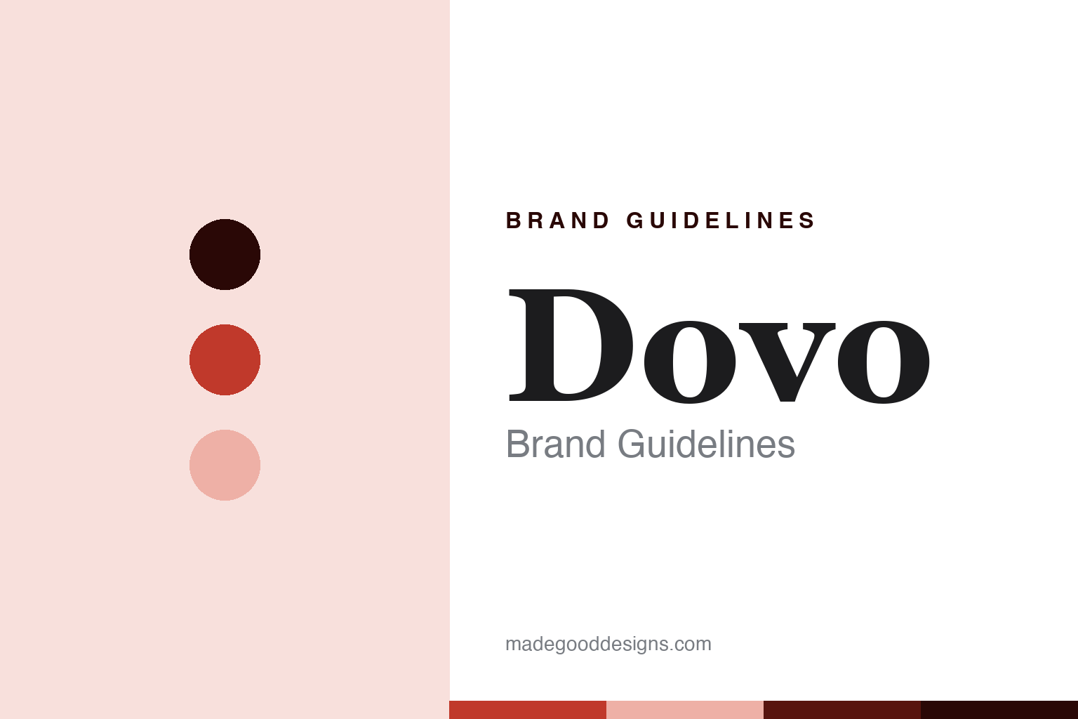 Dovo brand guidelines — abstract colour discs and material texture (original homage; not a Dovo product or logo)