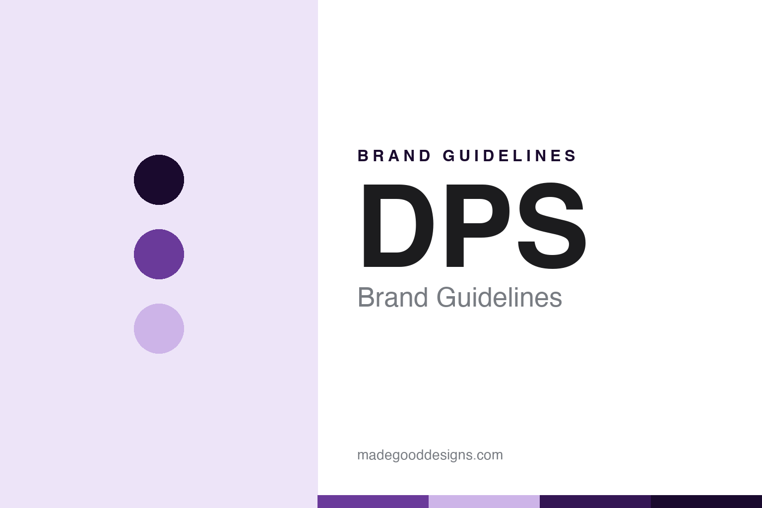 DPS brand guidelines — abstract colour discs and material texture (original homage; not a DPS product or logo)