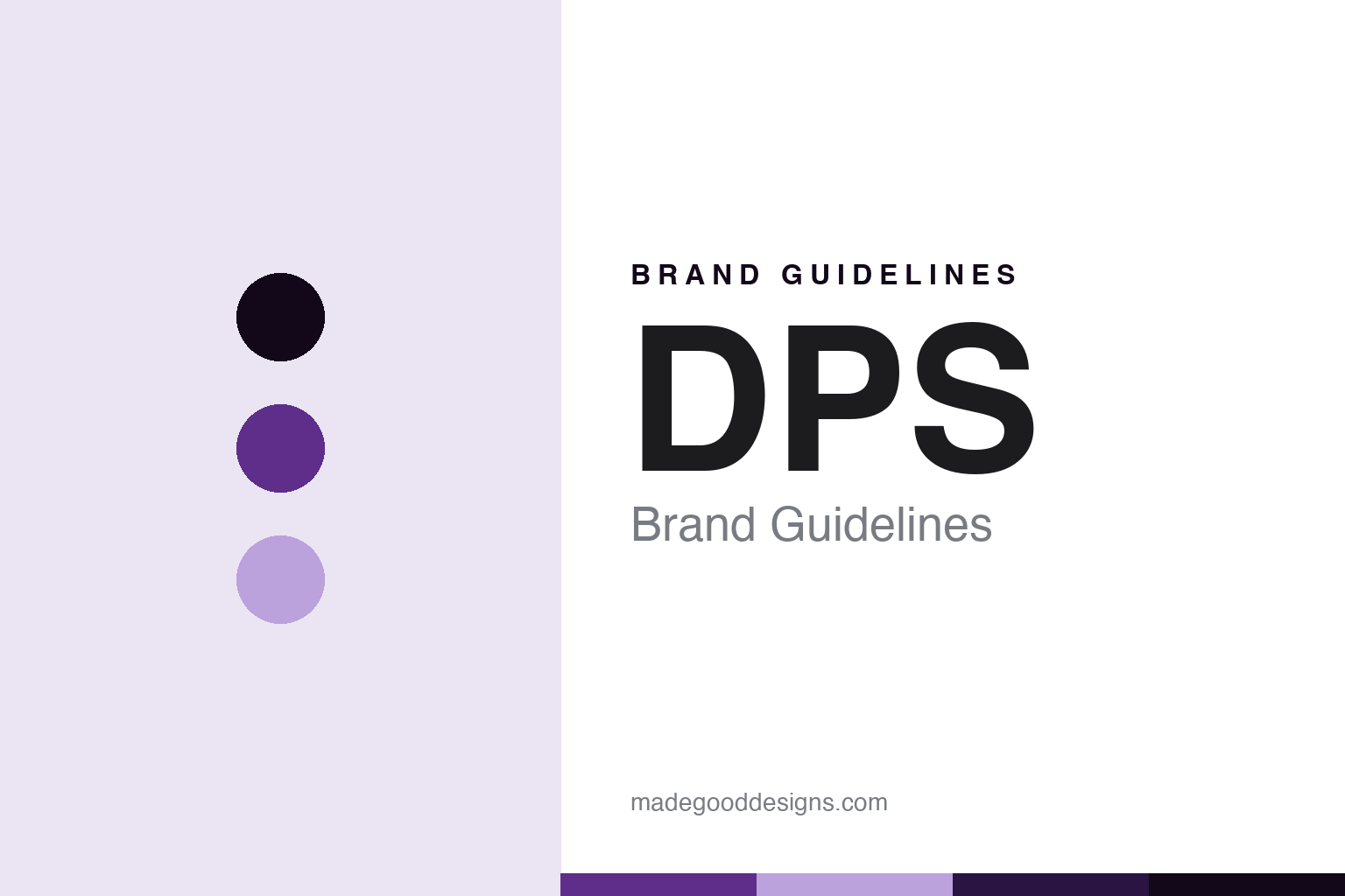 DPS skis brand guidelines — abstract carbon-violet palette and carbon-sans cover homage (not affiliated)