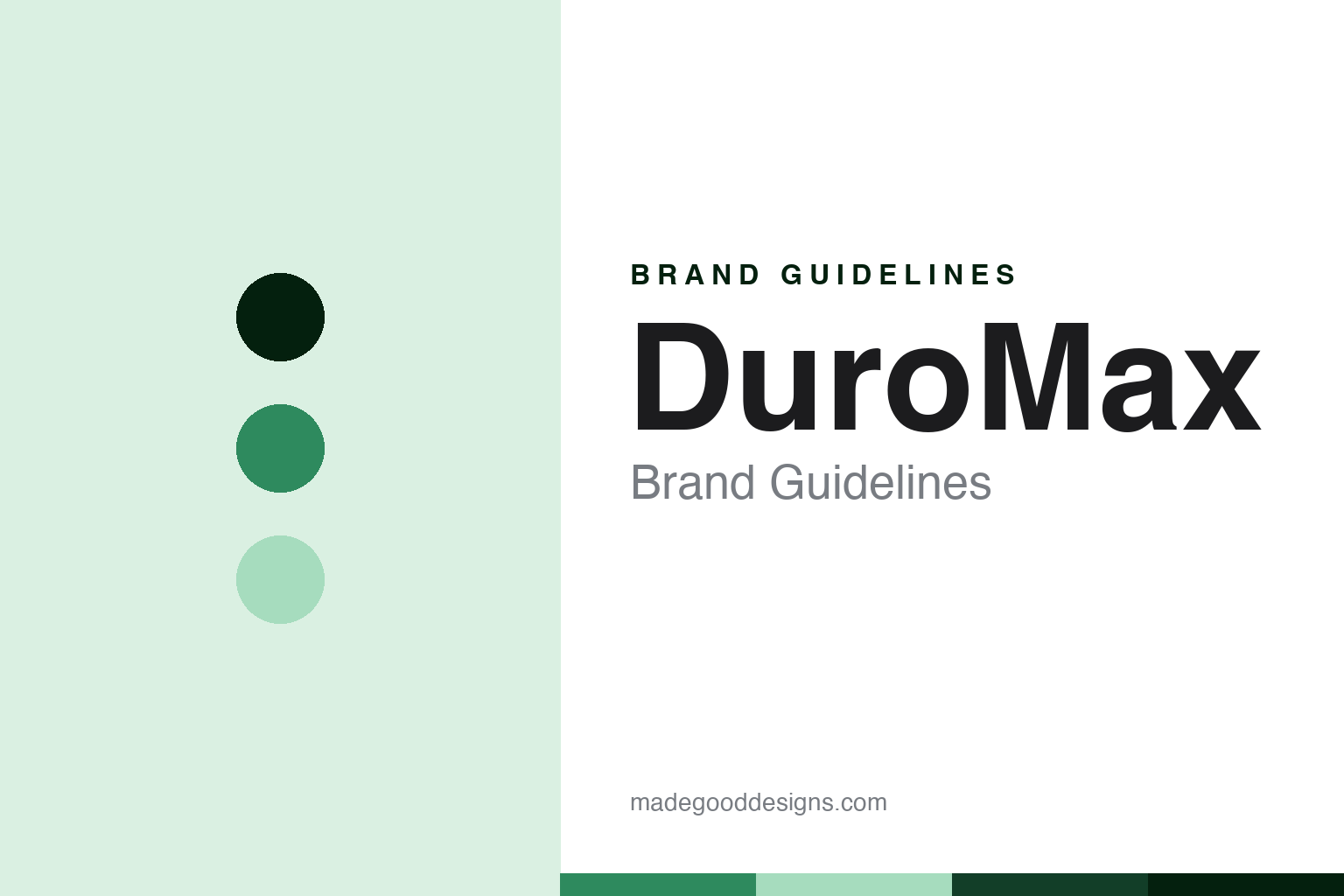 DuroMax brand guidelines — abstract colour discs and material texture (original homage; not a DuroMax product or logo)