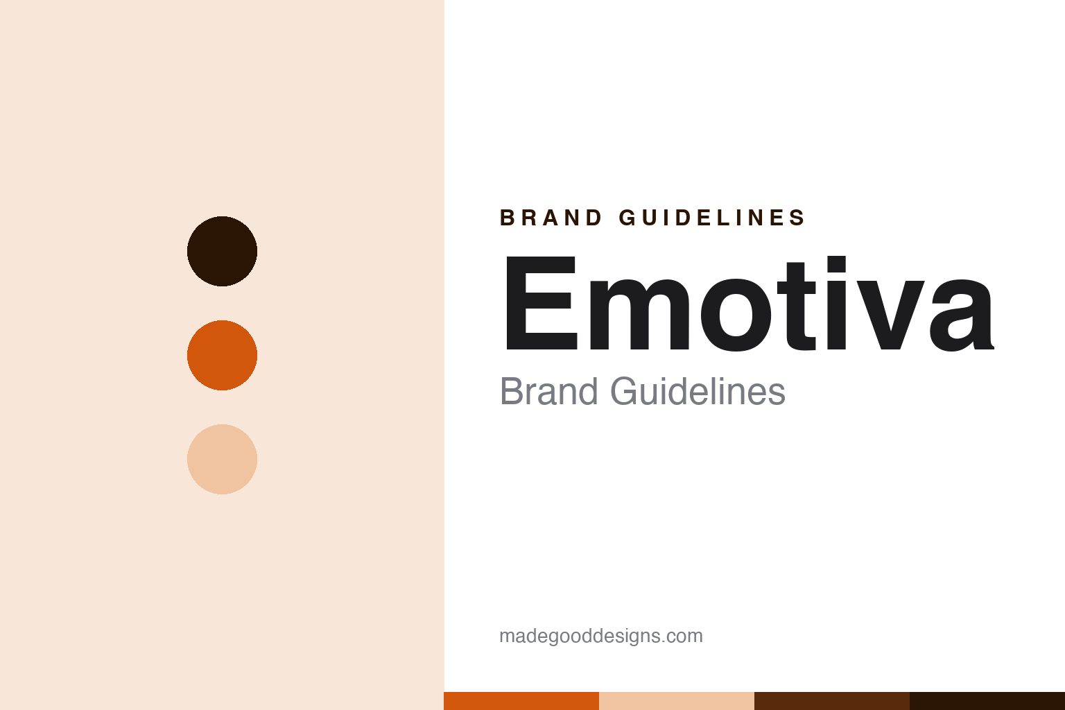 Emotiva Brand Guidelines: The American Independent Value Brand