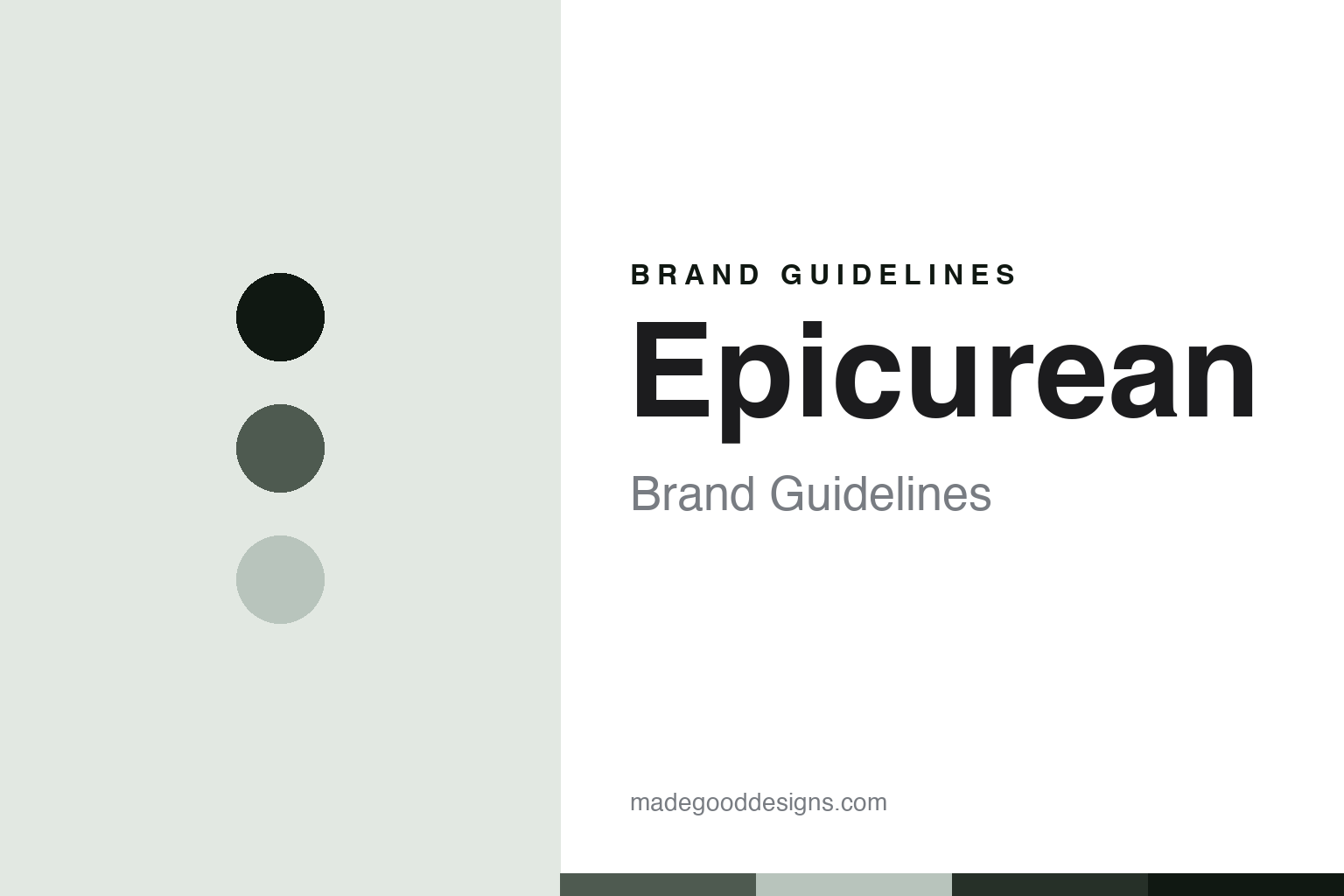 Epicurean Brand Guidelines: Cutting Boards from Skate Ramps