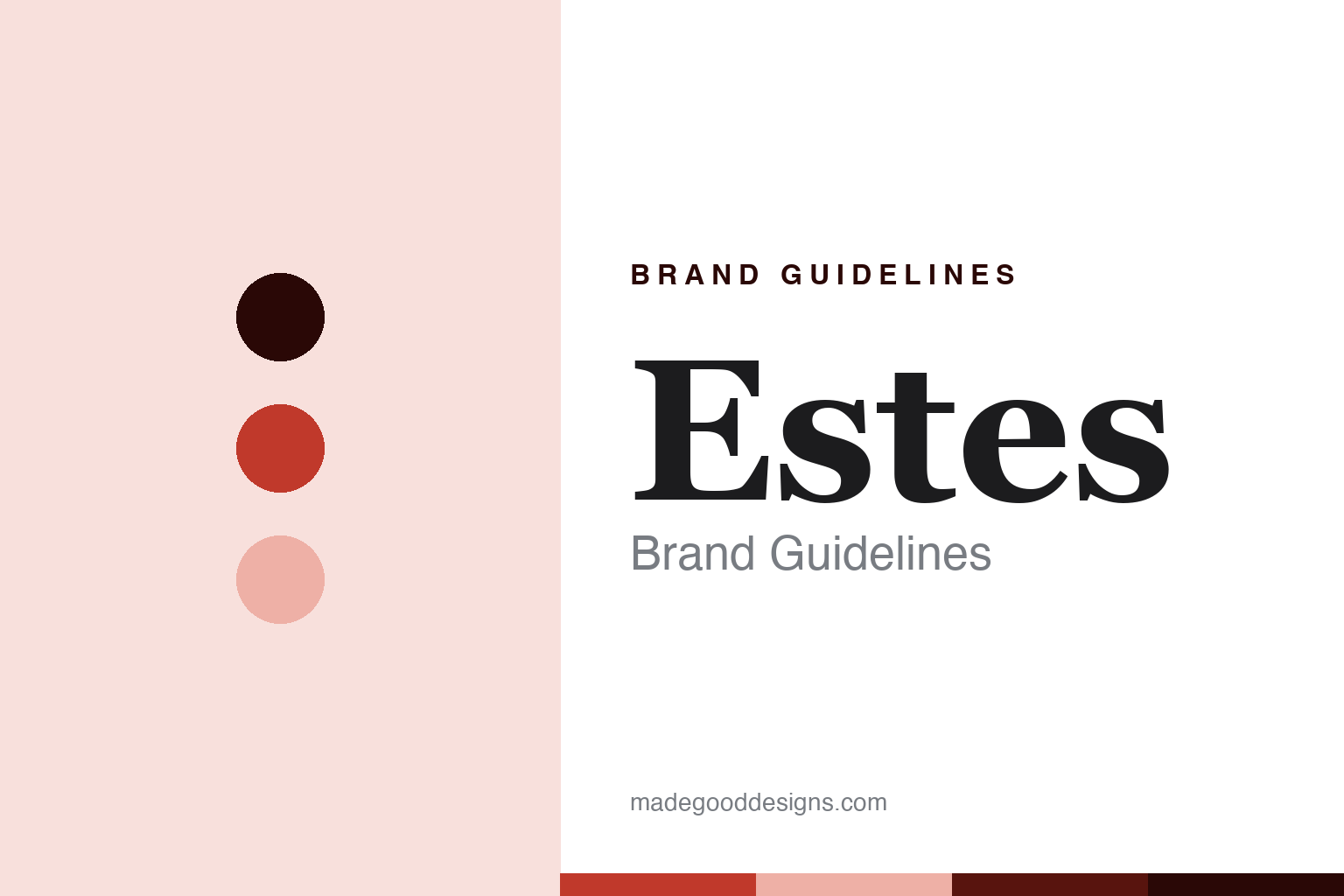 Estes brand guidelines — abstract colour discs and material texture (original homage; not a Estes product or logo)
