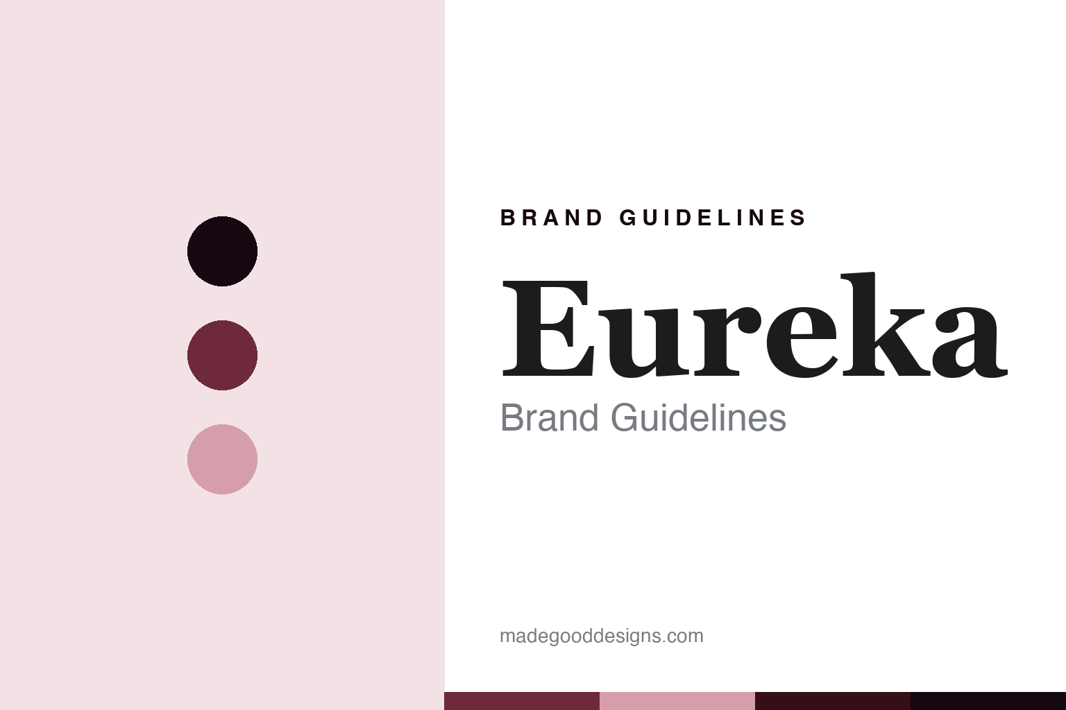 Eureka Brand Guidelines: The Florentine Grinder