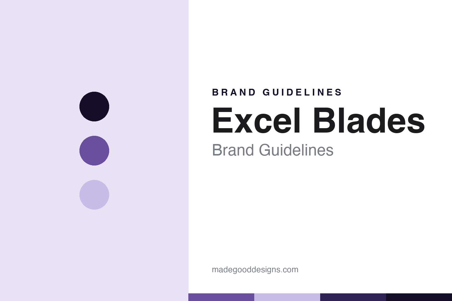 Excel Blades Brand Guidelines: The Family-Owned American Hobby Knife