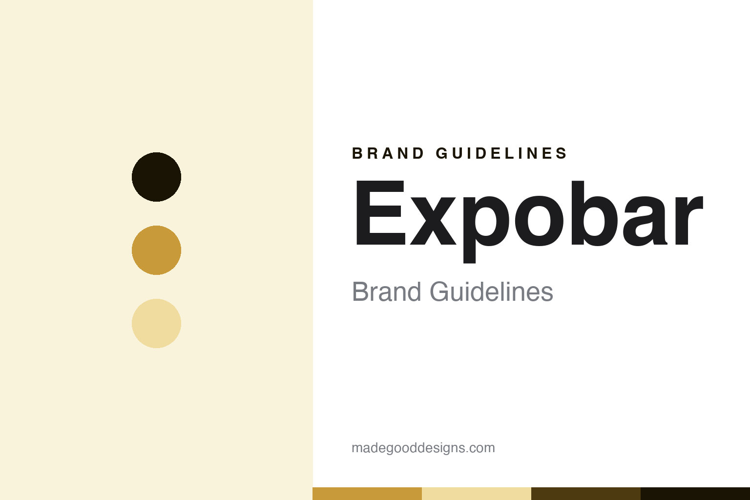 Expobar Brand Guidelines: The Spanish Brand in an Italian Group