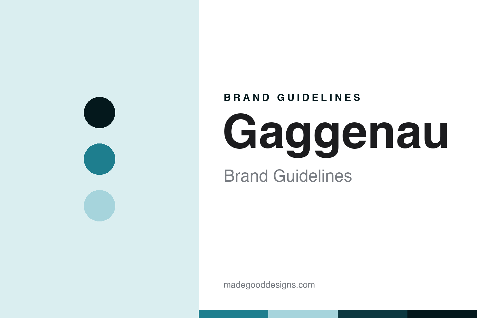 Gaggenau Brand Guidelines: The 1683 Ironworks Turned BSH Ultra-Luxury