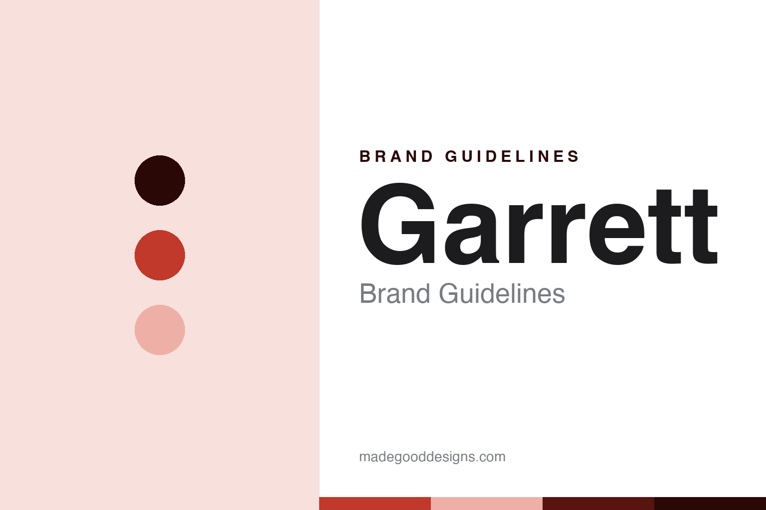 Garrett Brand Guidelines: From the Beach to the Airport