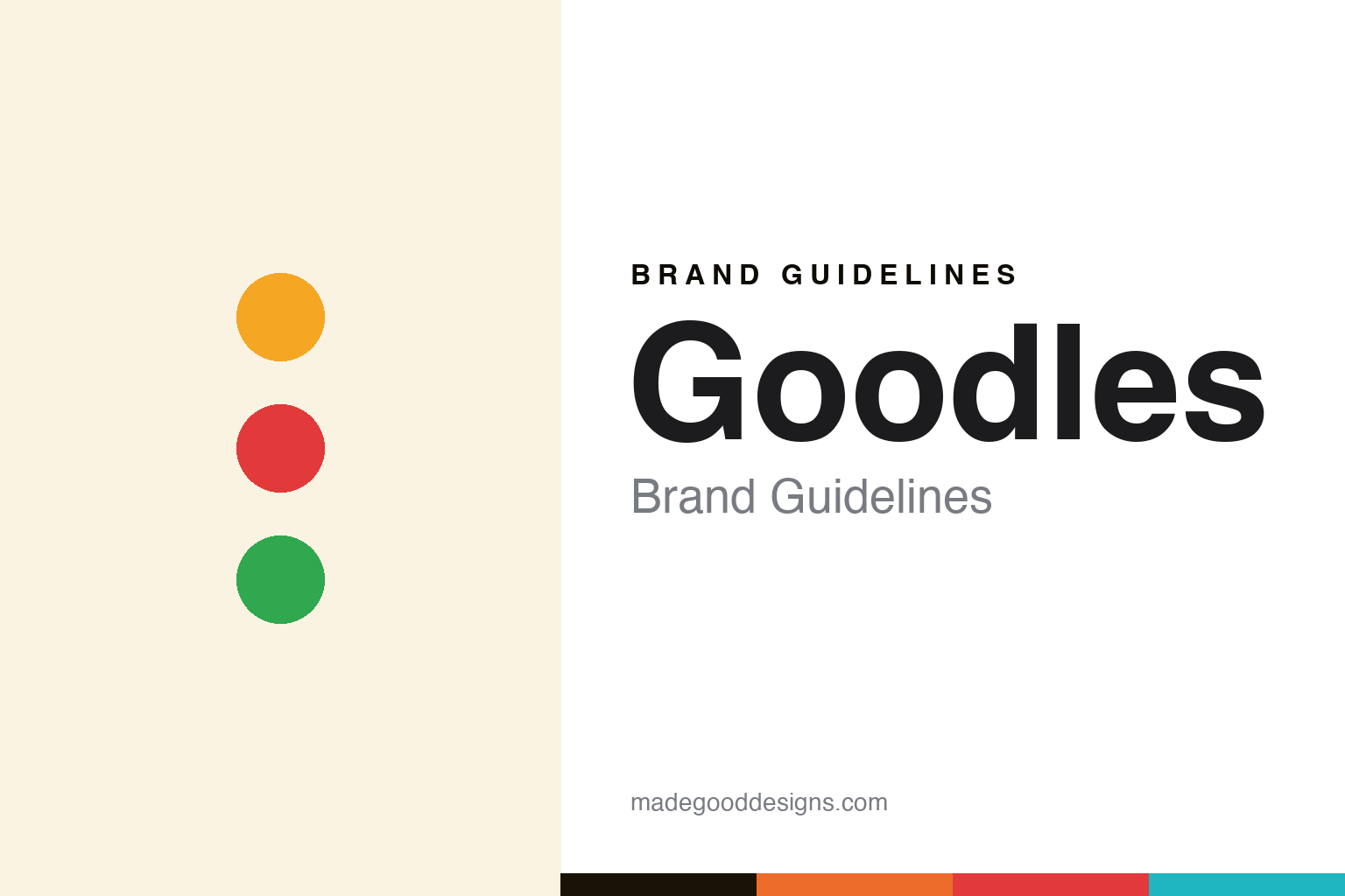 Abstract homage to Goodles: bold retro-pop cheesy discs and swatches (not a Goodles logo)