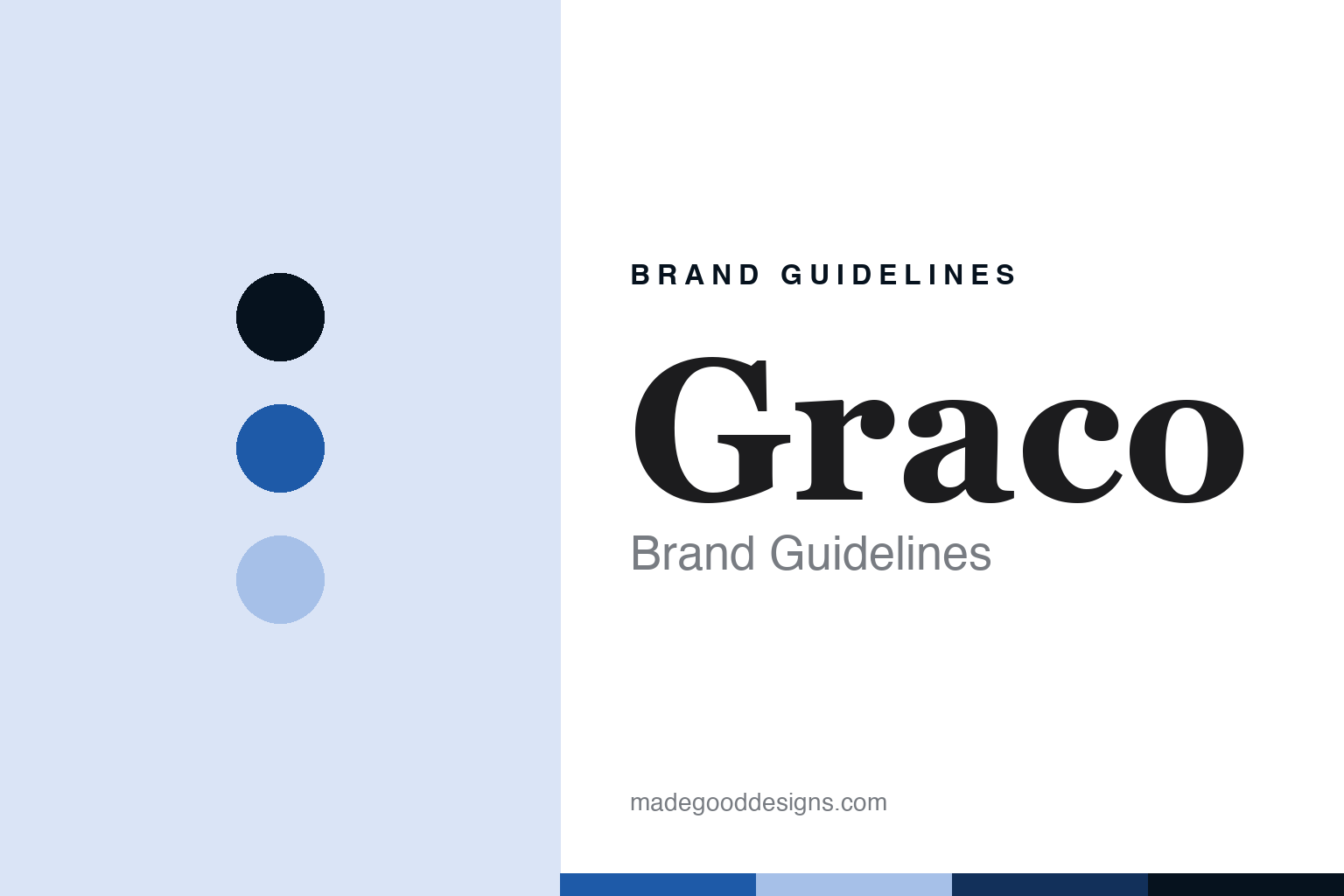 Graco brand guidelines — abstract colour discs and material texture (original homage; not a Graco product or logo)