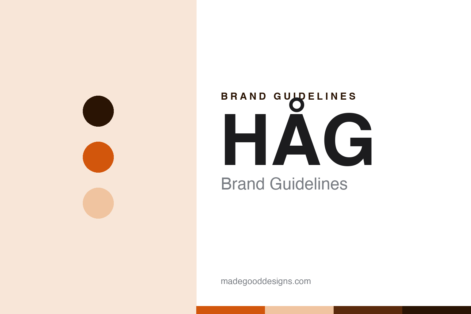 HÅG Brand Guidelines: The Norwegian Saddle-Chair Maker Under Flokk
