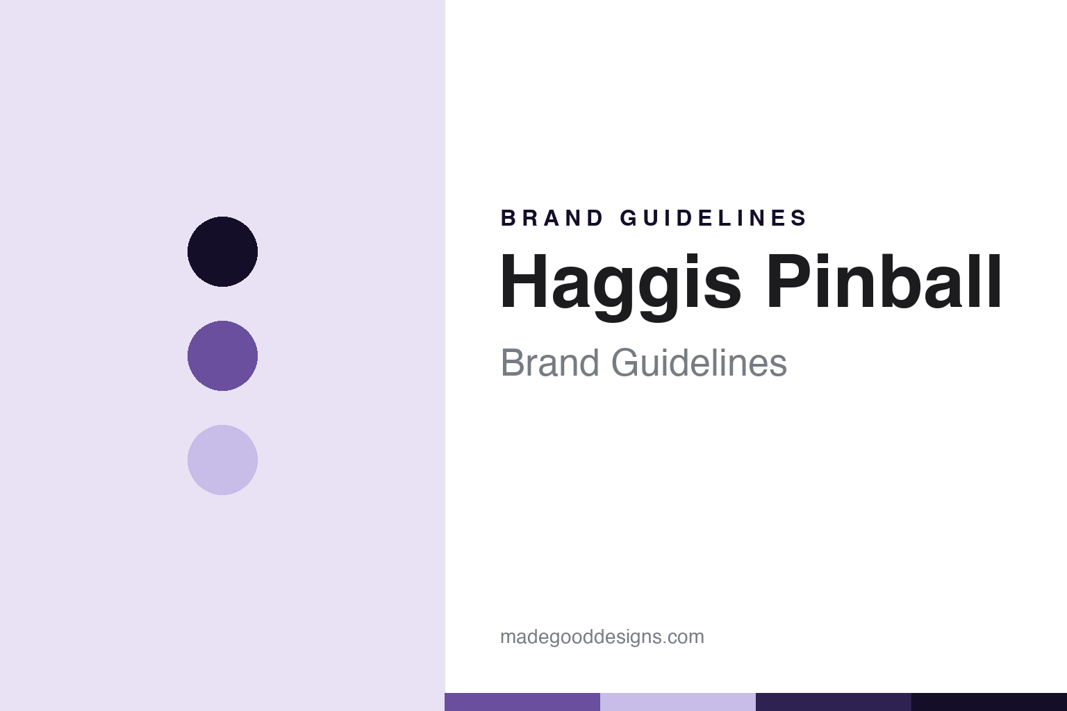 Haggis Pinball Brand Guidelines: The Australian Remaker That Went Under