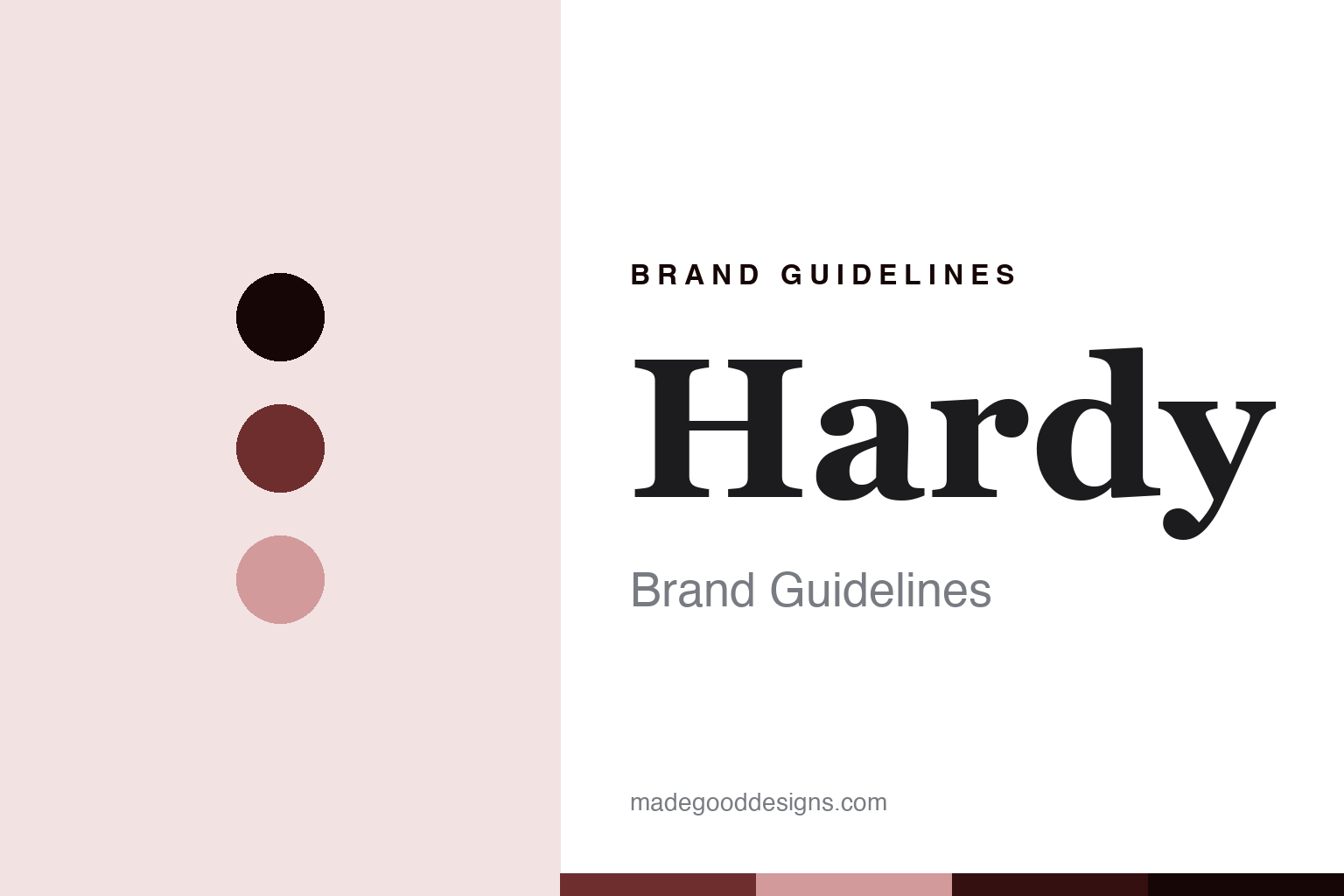 Hardy brand guidelines — abstract machined reel-metal homage cover (editorial, unofficial)