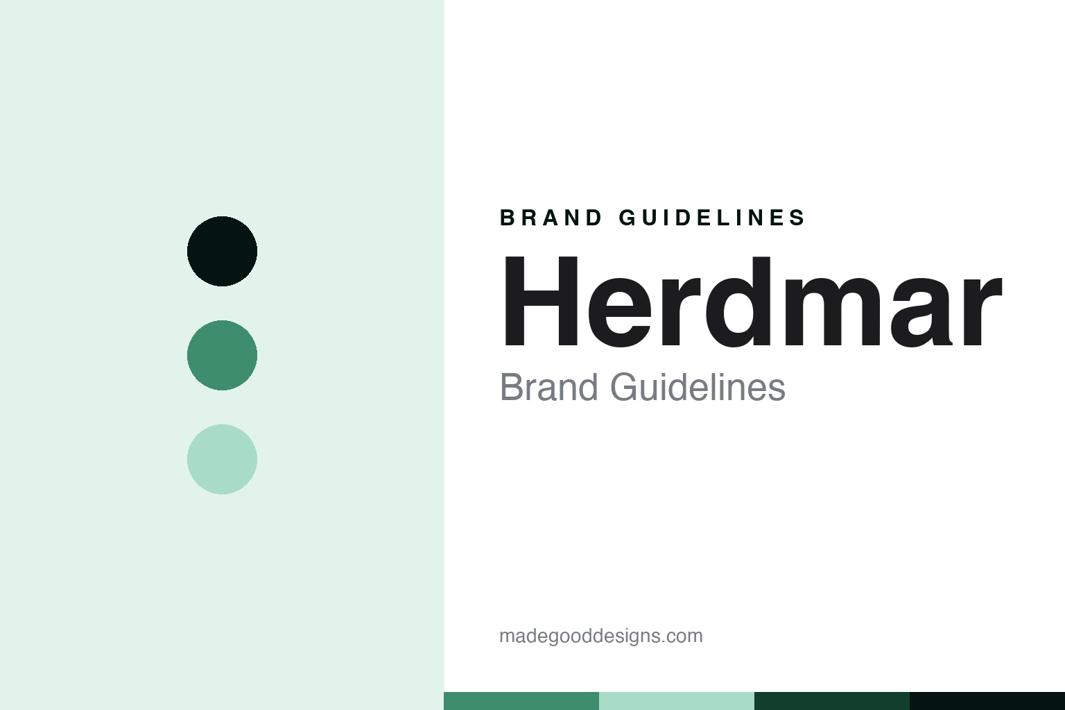 Herdmar Portuguese cutlery brand guidelines abstract homage cover
