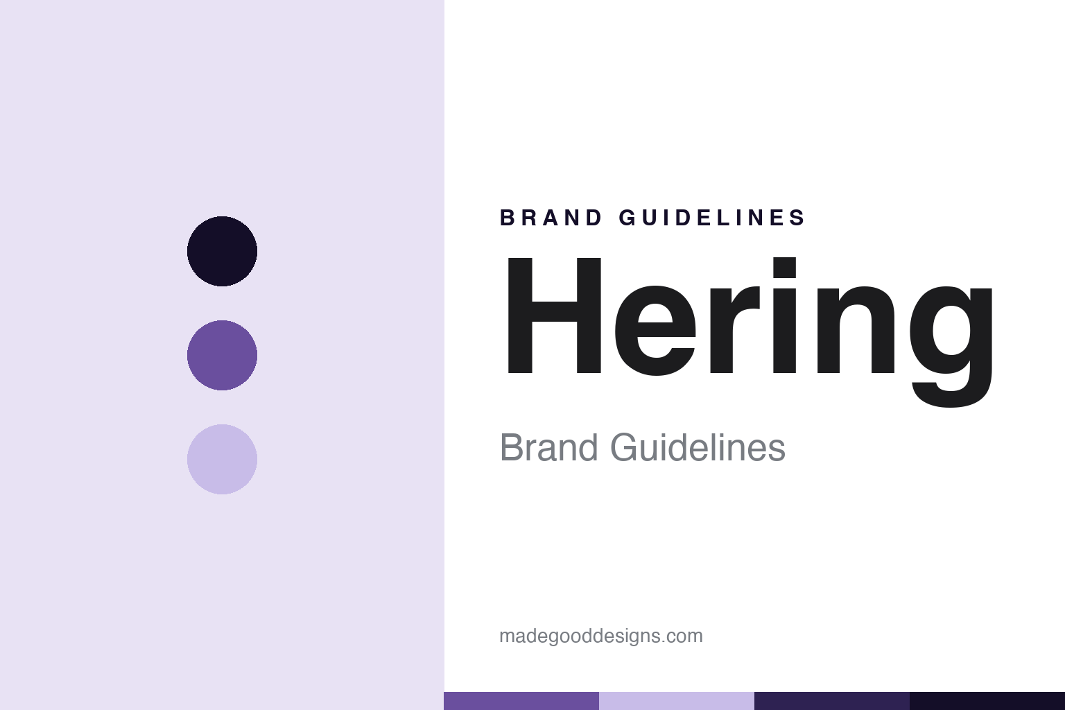 Hering brand guidelines — abstract colour discs and material texture (original homage; not a Hering product or logo)