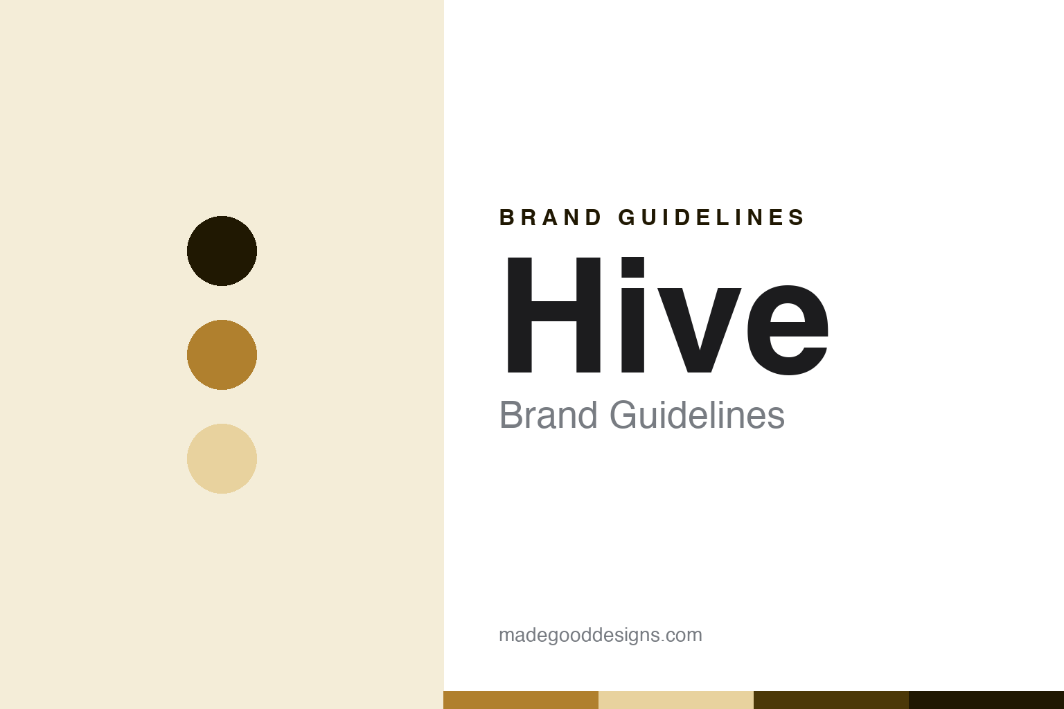 Hive brand guidelines — abstract colour discs and material texture (original homage; not a Hive product or logo)