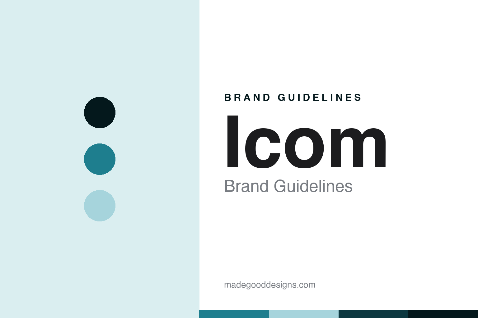 Icom Brand Guidelines: The SDR-Transceiver Major