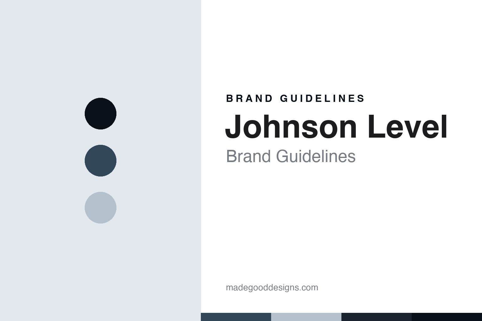 Johnson Level Brand Guidelines: The American Level Owned by Sweden’s Hultafors Group