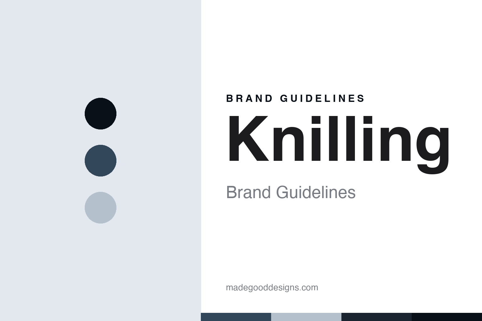 Knilling Brand Guidelines: The 1922 St. Louis Brand With the Geared Pegs