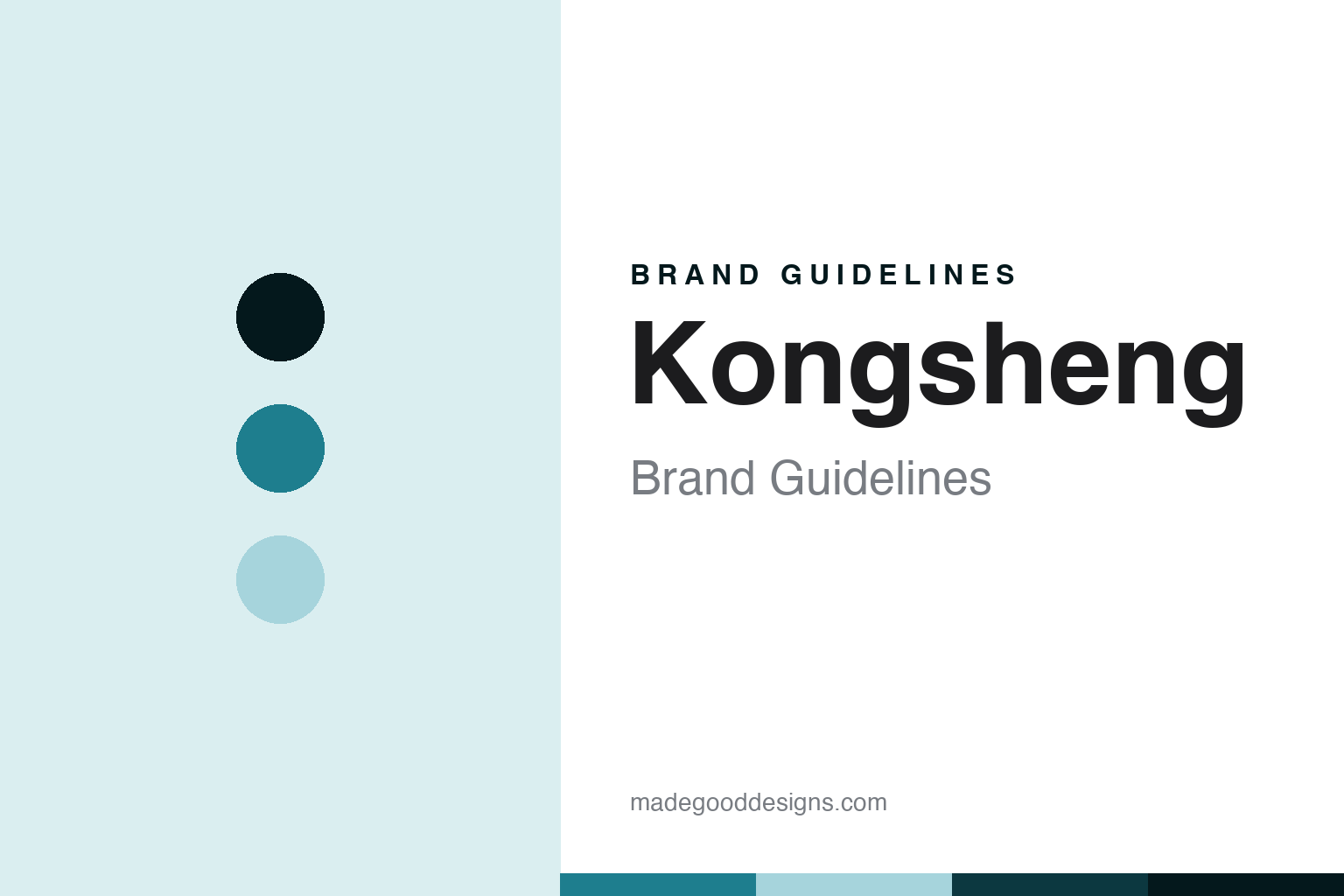 Kongsheng brand guidelines — abstract colour discs and material texture (original homage; not a Kongsheng product or logo)