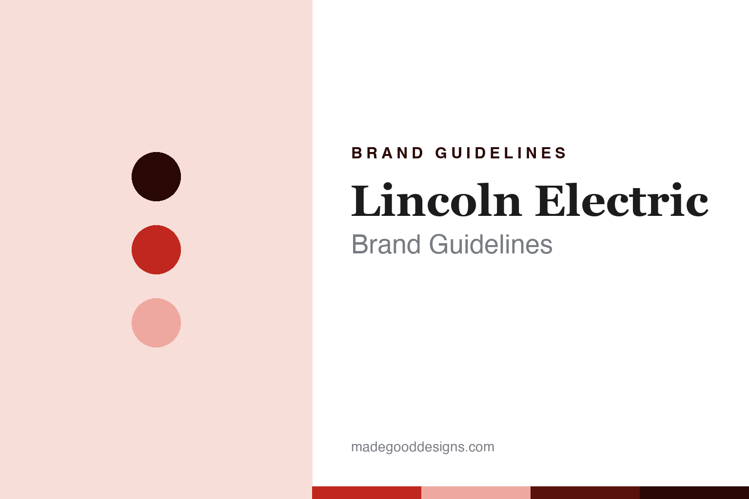 Lincoln Electric Brand Guidelines: The Arc-Welding Giant