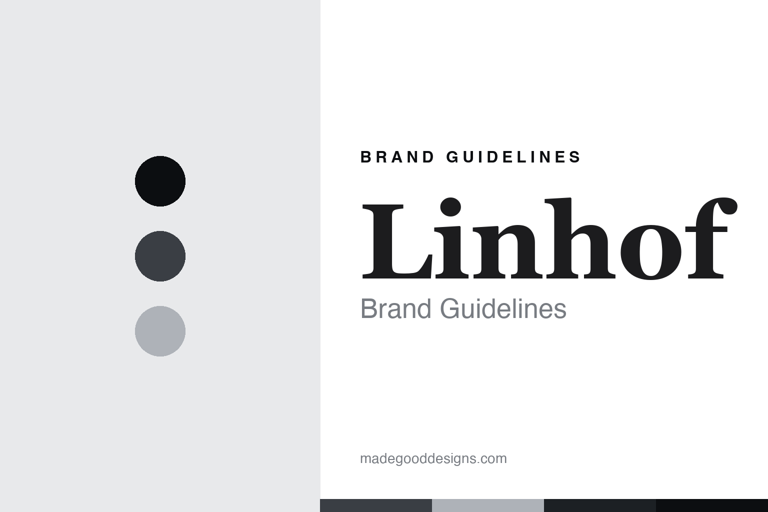 Linhof Brand Guidelines: The Munich View Camera