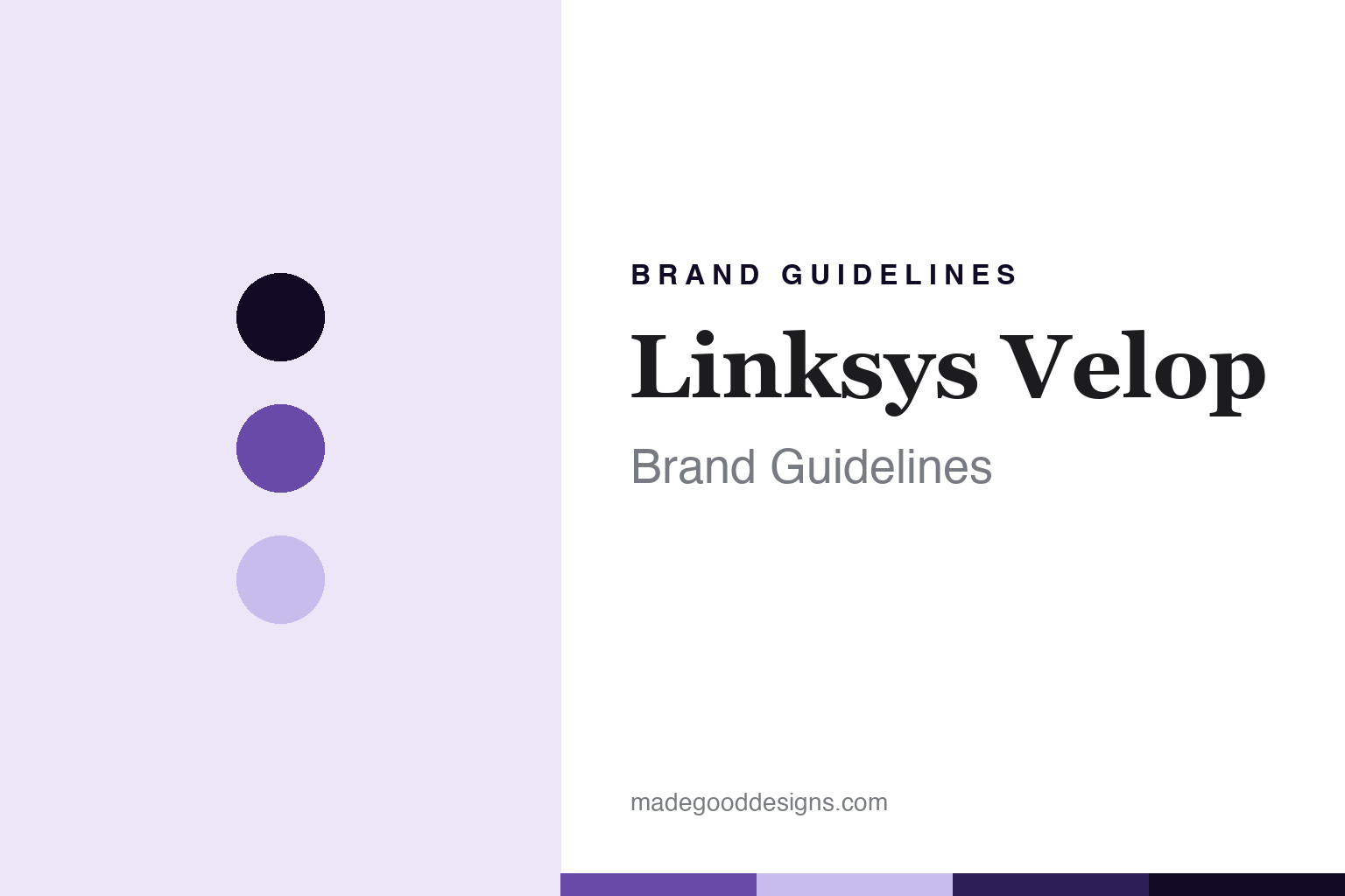 Linksys Velop Brand Guidelines: The Heritage Mesh, US-Owned Again