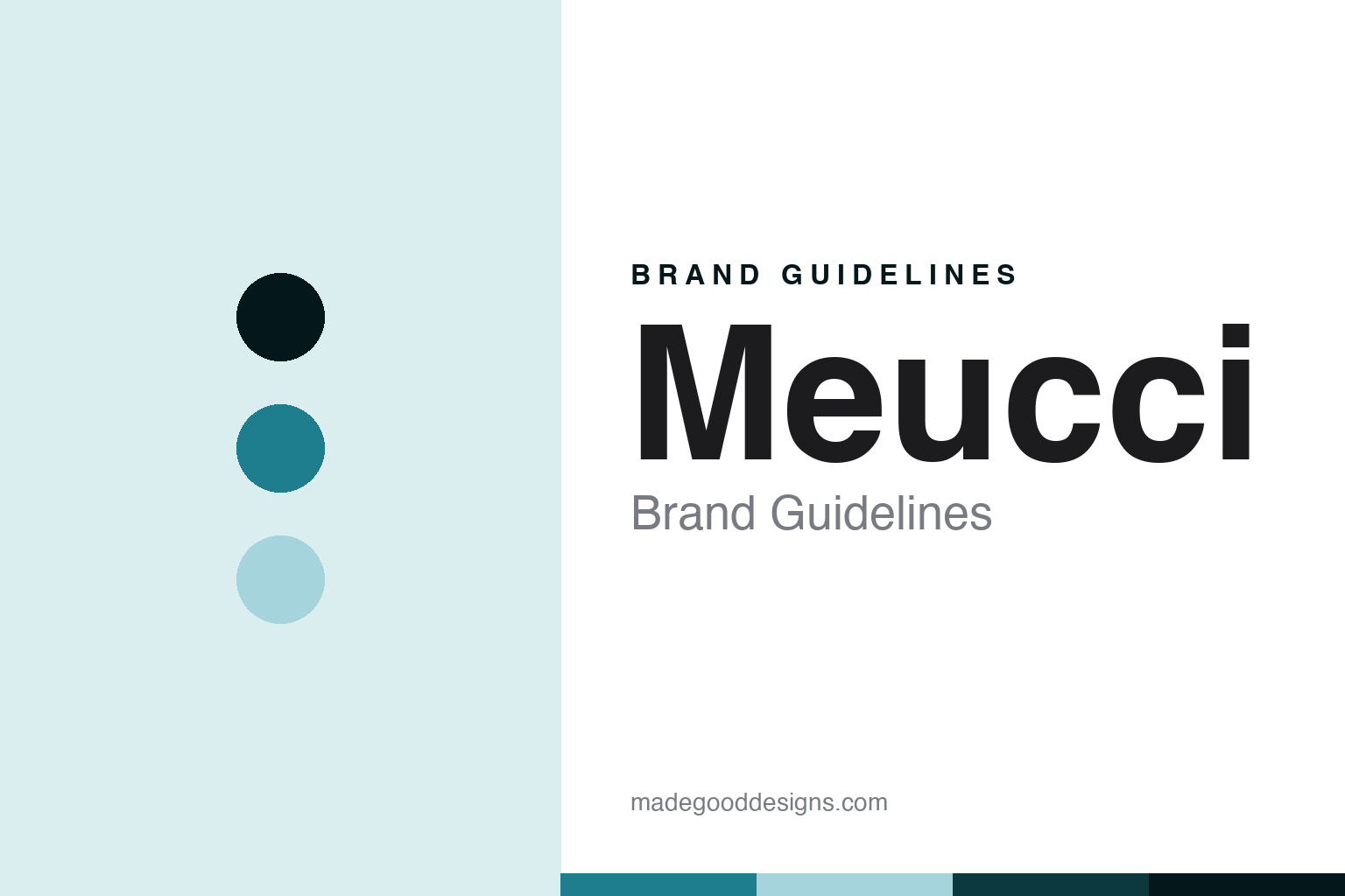Meucci Brand Guidelines: The Heritage Cue Whose Maker Stepped Back