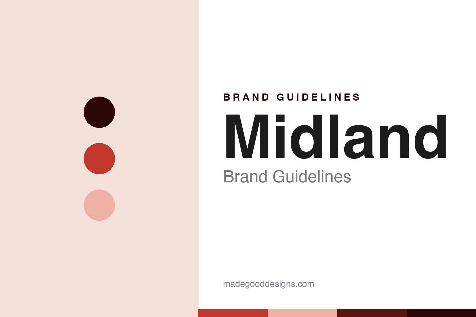 Midland Brand Guidelines: A US Brand With an Italian Owner