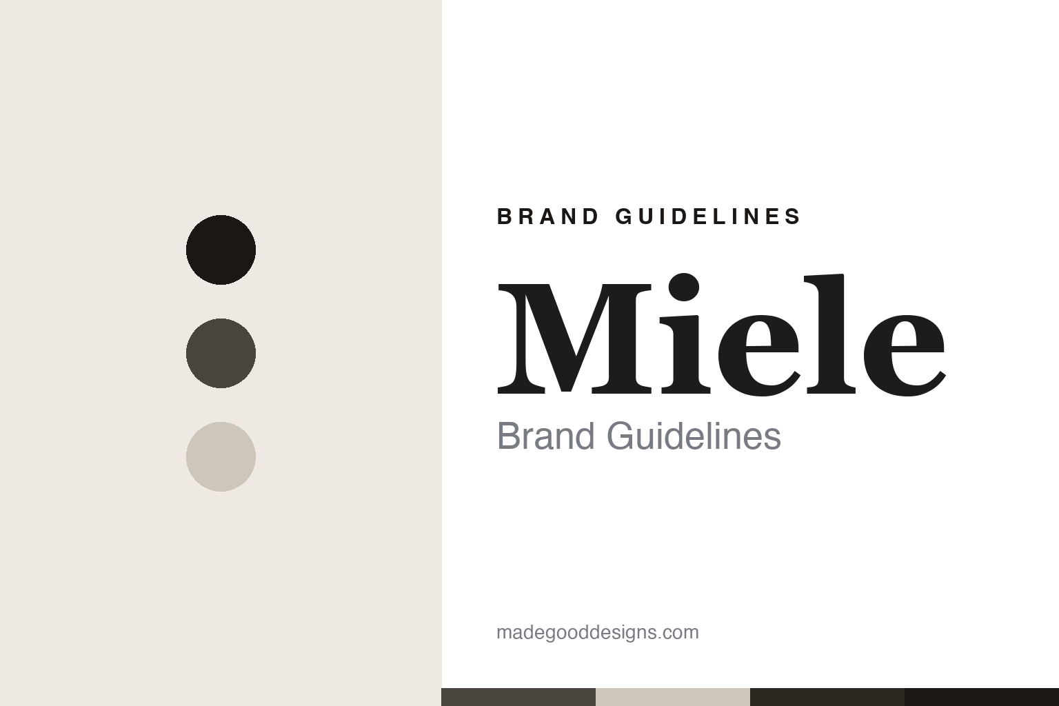 Miele brand guidelines — abstract colour discs and material texture (original homage; not a Miele product or logo)